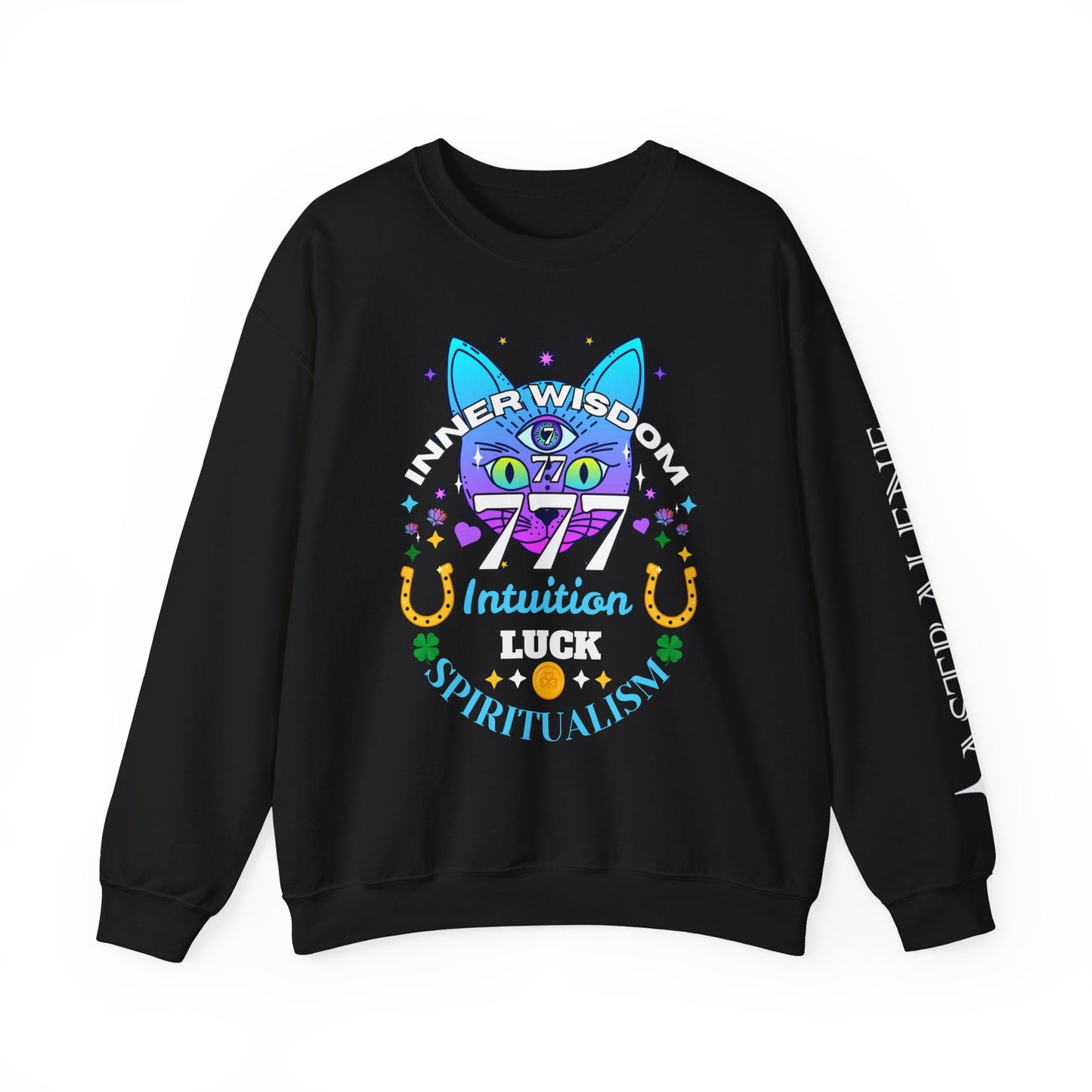 Angel Number 7 Unisex Heavy Blend Sweatshirt