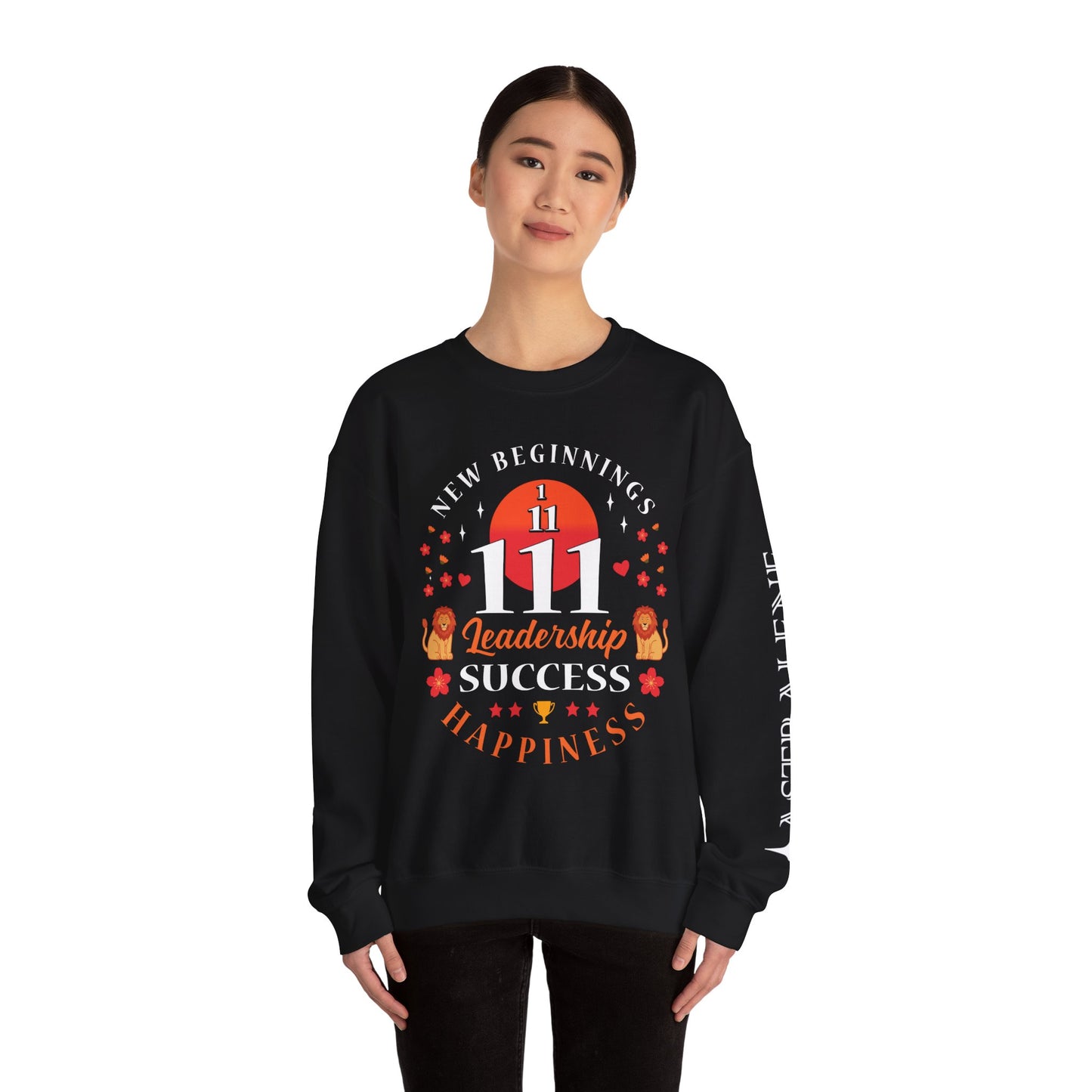 Angel Number 1 Unisex Heavy Blend Sweatshirt