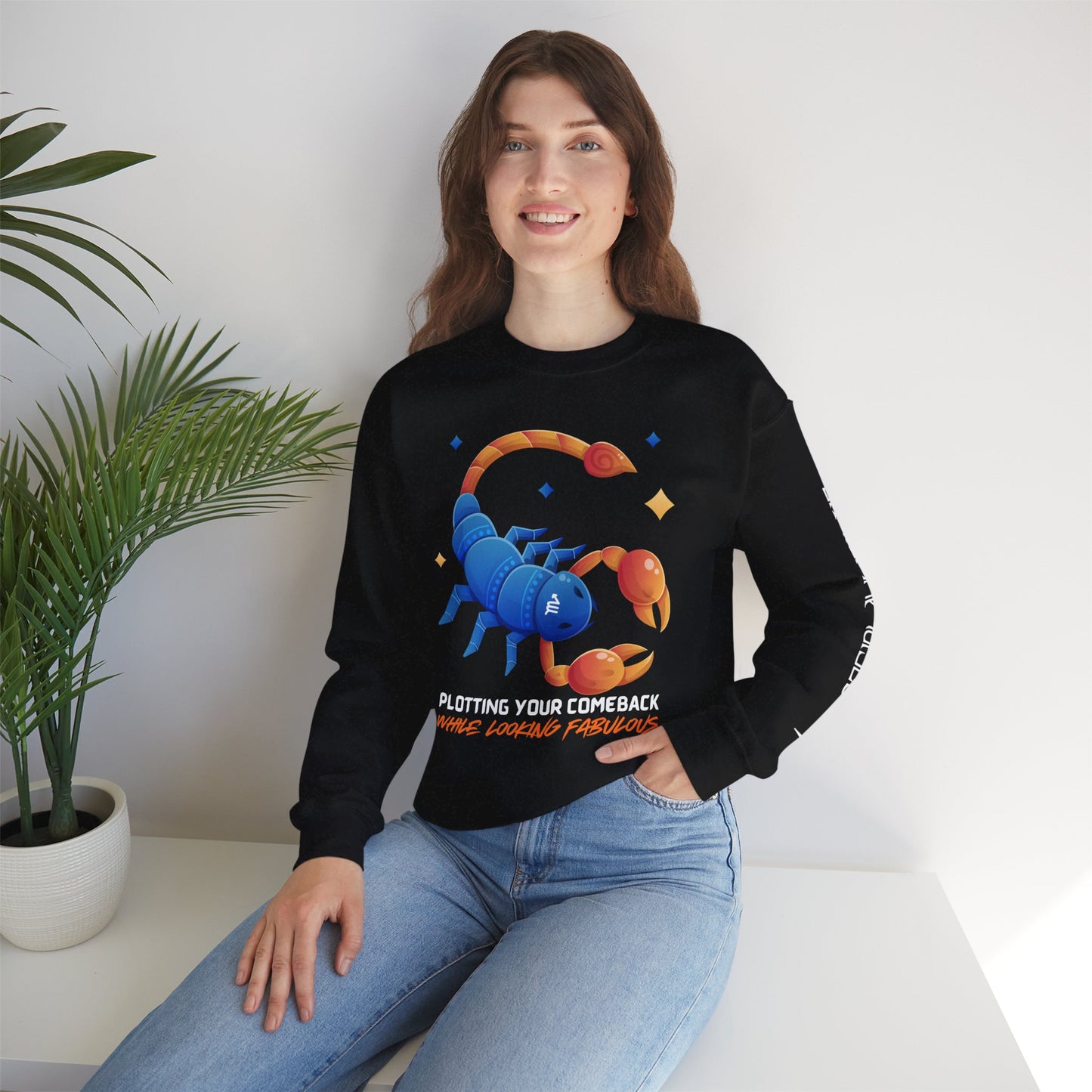 Scorpio Unisex Heavy Blend Sweatshirt