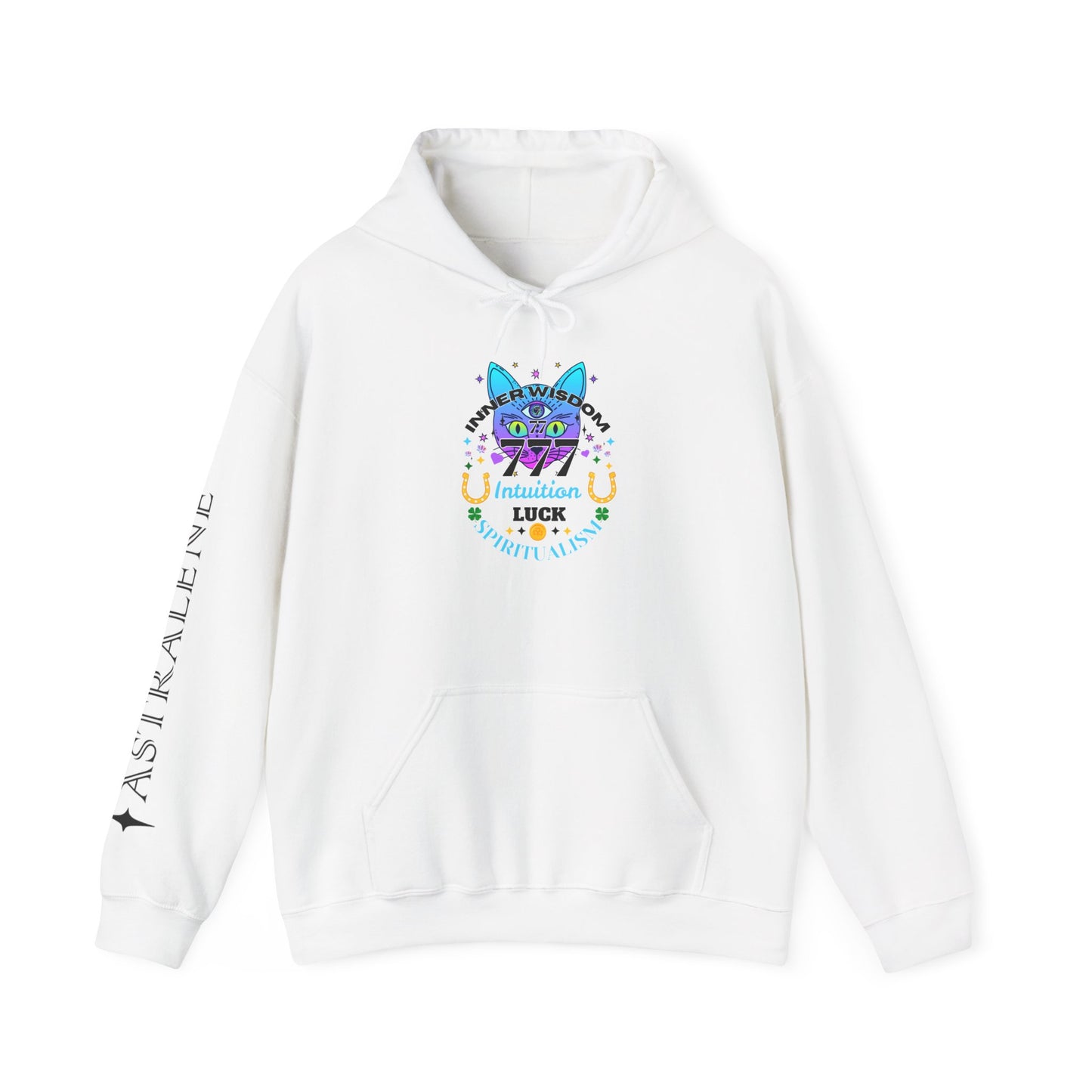 Angel Number 7 Unisex Heavy Blend Hoodie