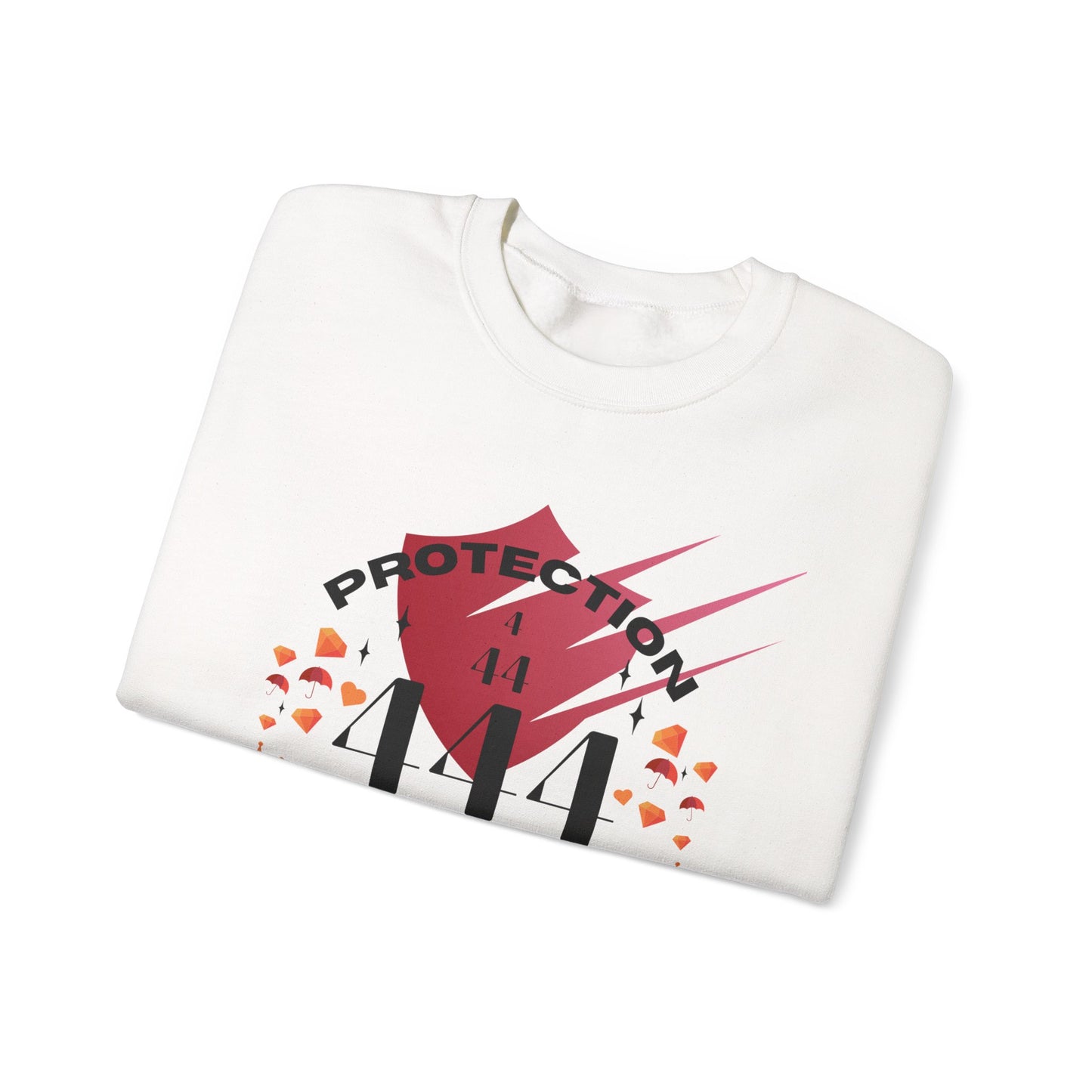 Angel Number 4 Unisex Heavy Blend Sweatshirt