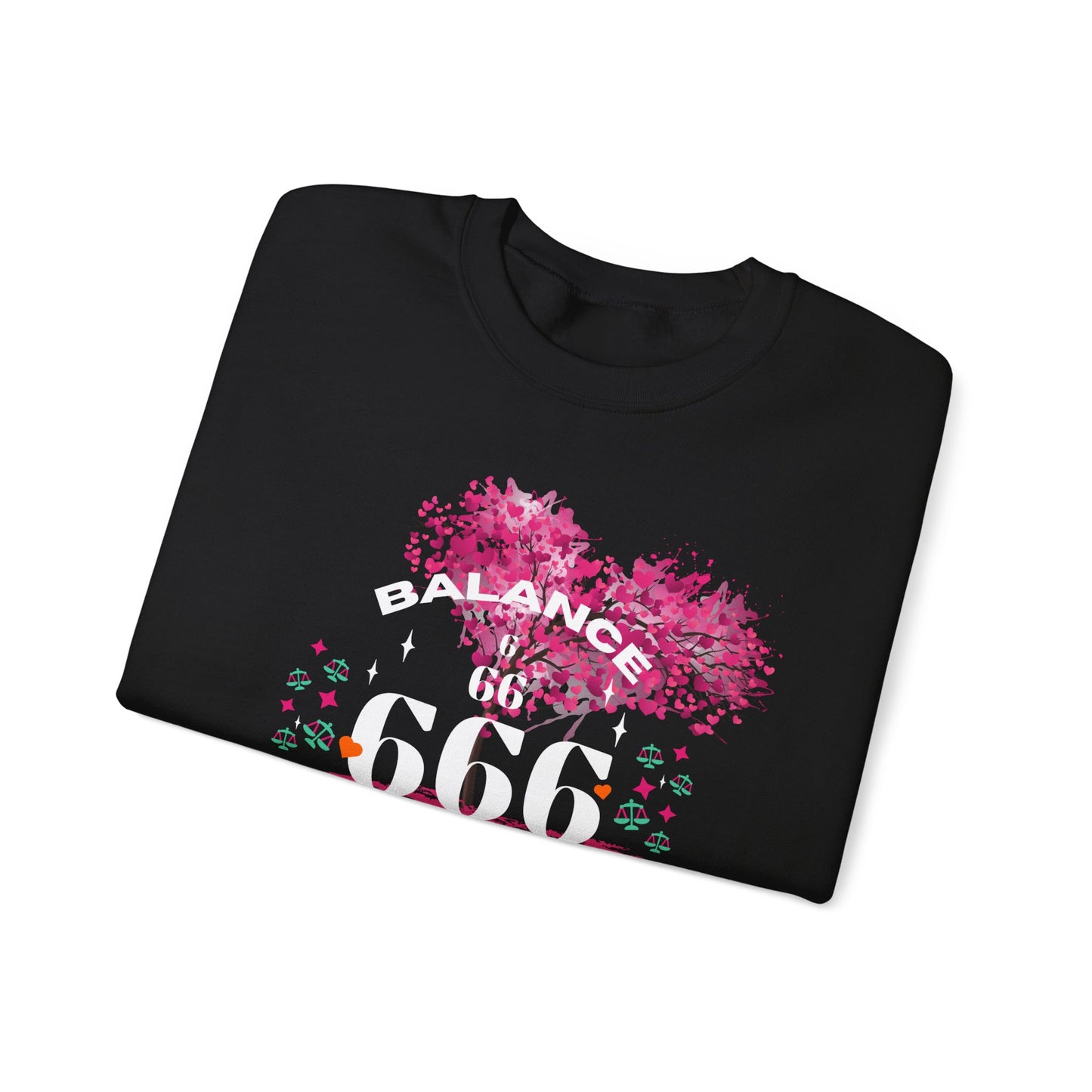 Angel Number 6 Unisex Heavy Blend Sweatshirt