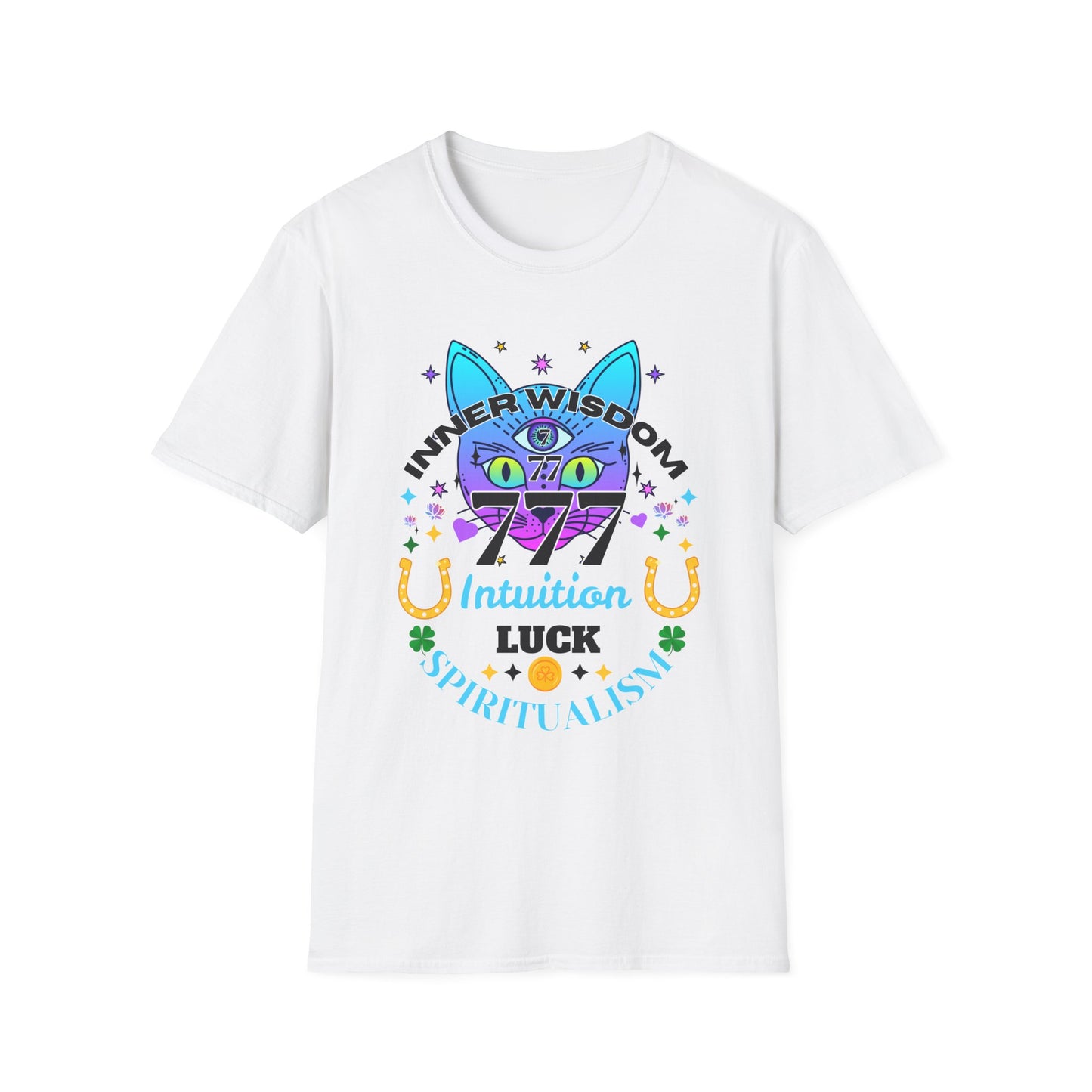 Angel Number 7 Unisex Softstyle T-Shirt