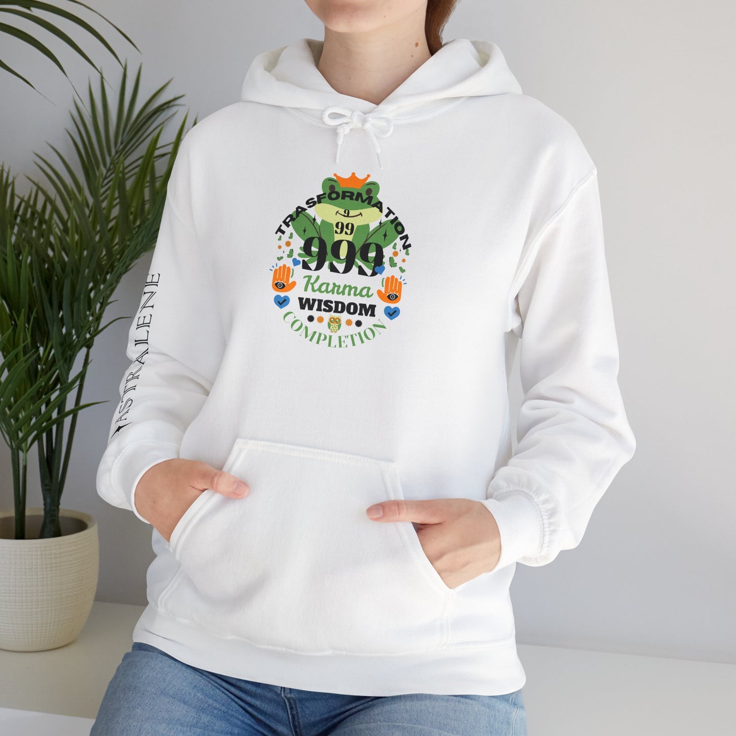 Angel Number 9 Unisex Heavy Blend Hoodie