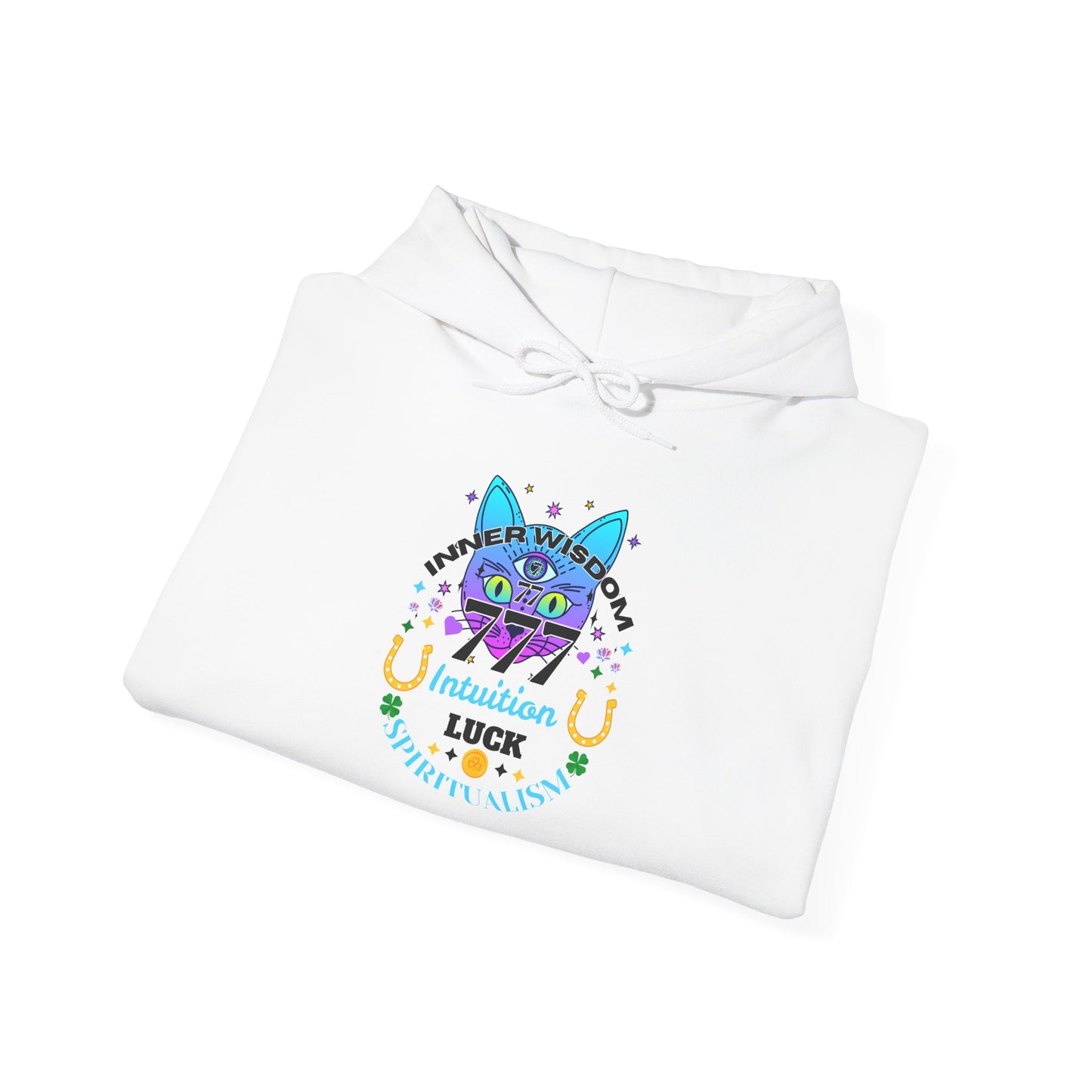 Angel Number 7 Unisex Heavy Blend Hoodie