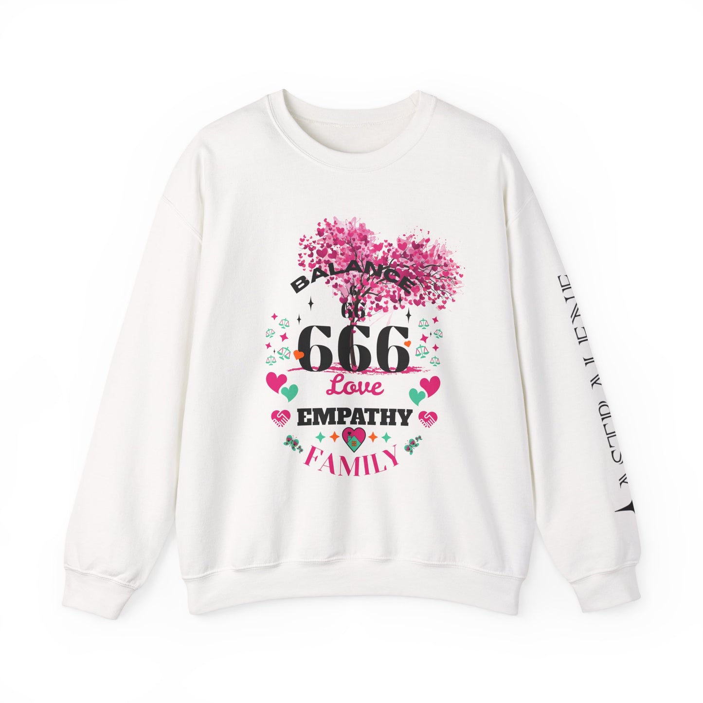 Angel Number 6 Unisex Heavy Blend Sweatshirt