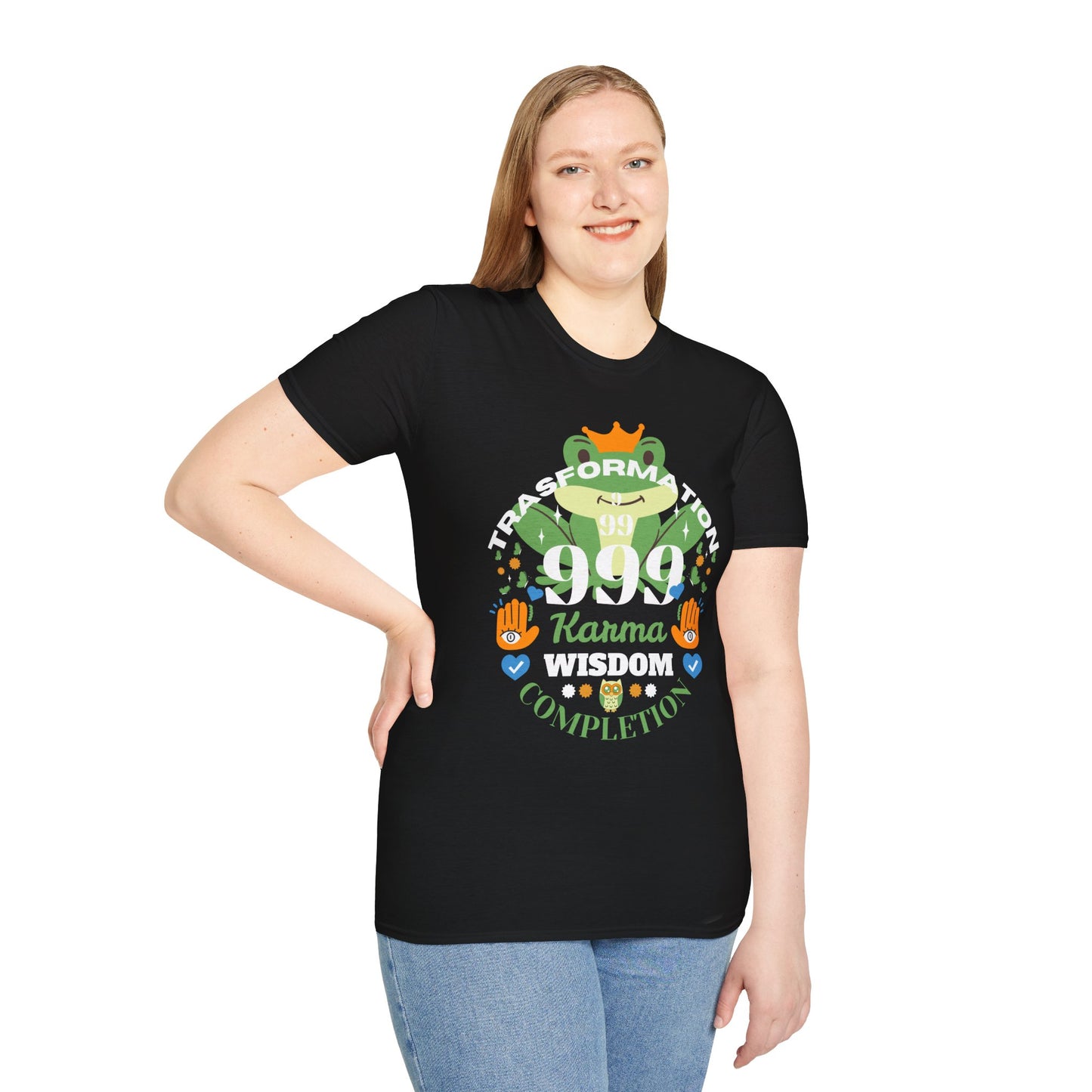 Angel Number 9 Unisex Softstyle T-Shirt