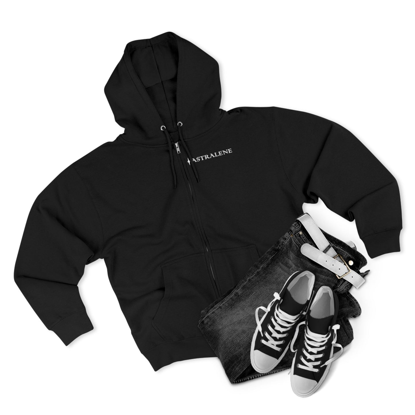 Angel Number 5 Unisex Zip Hoodie