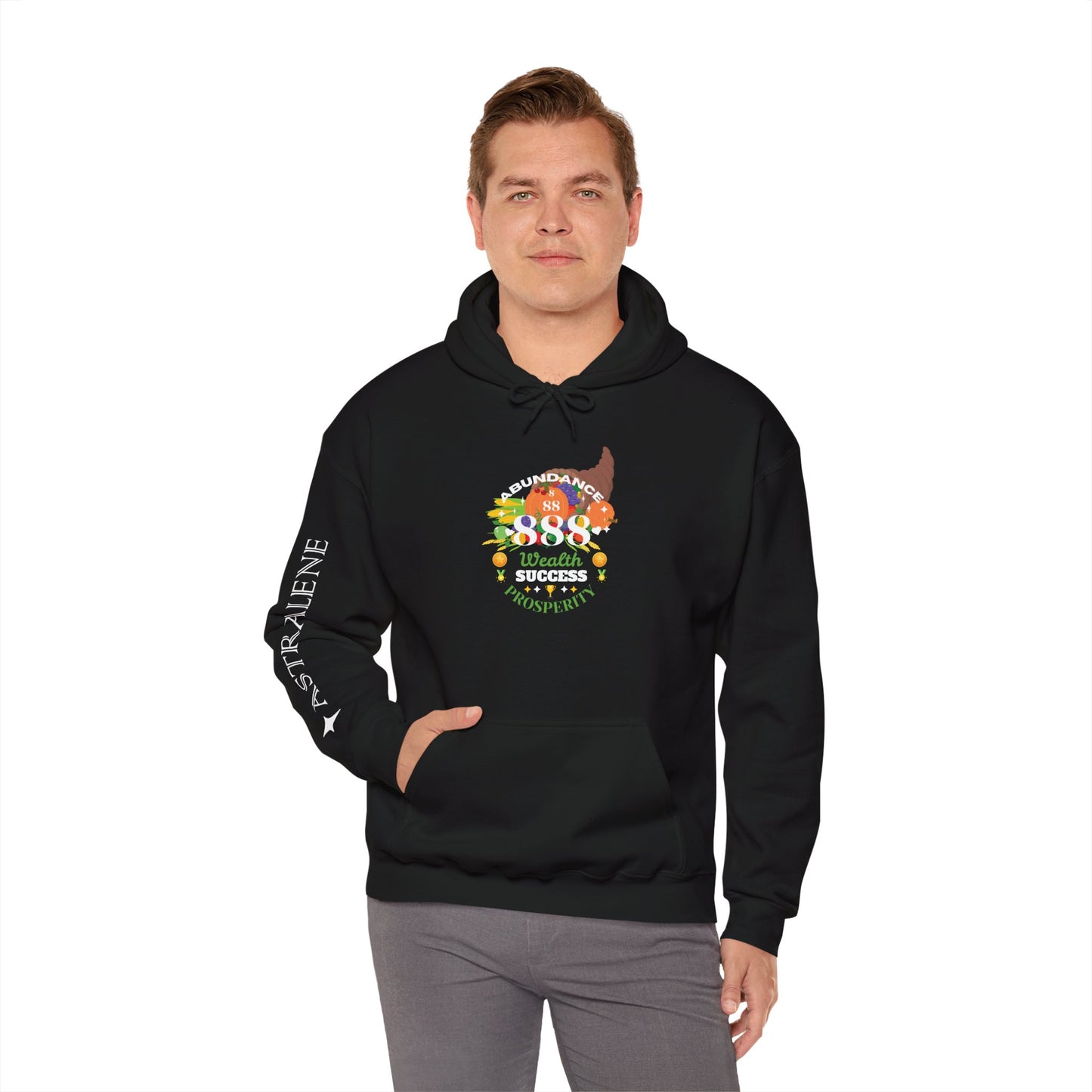 Angel Number 8 Unisex Heavy Blend Hoodie