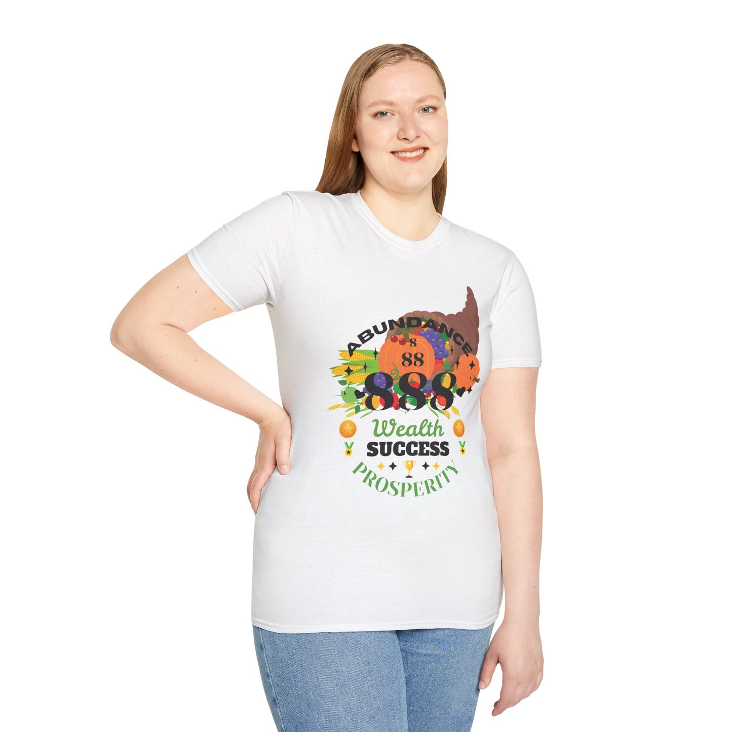 Angel Number 8 Unisex Softstyle T-Shirt
