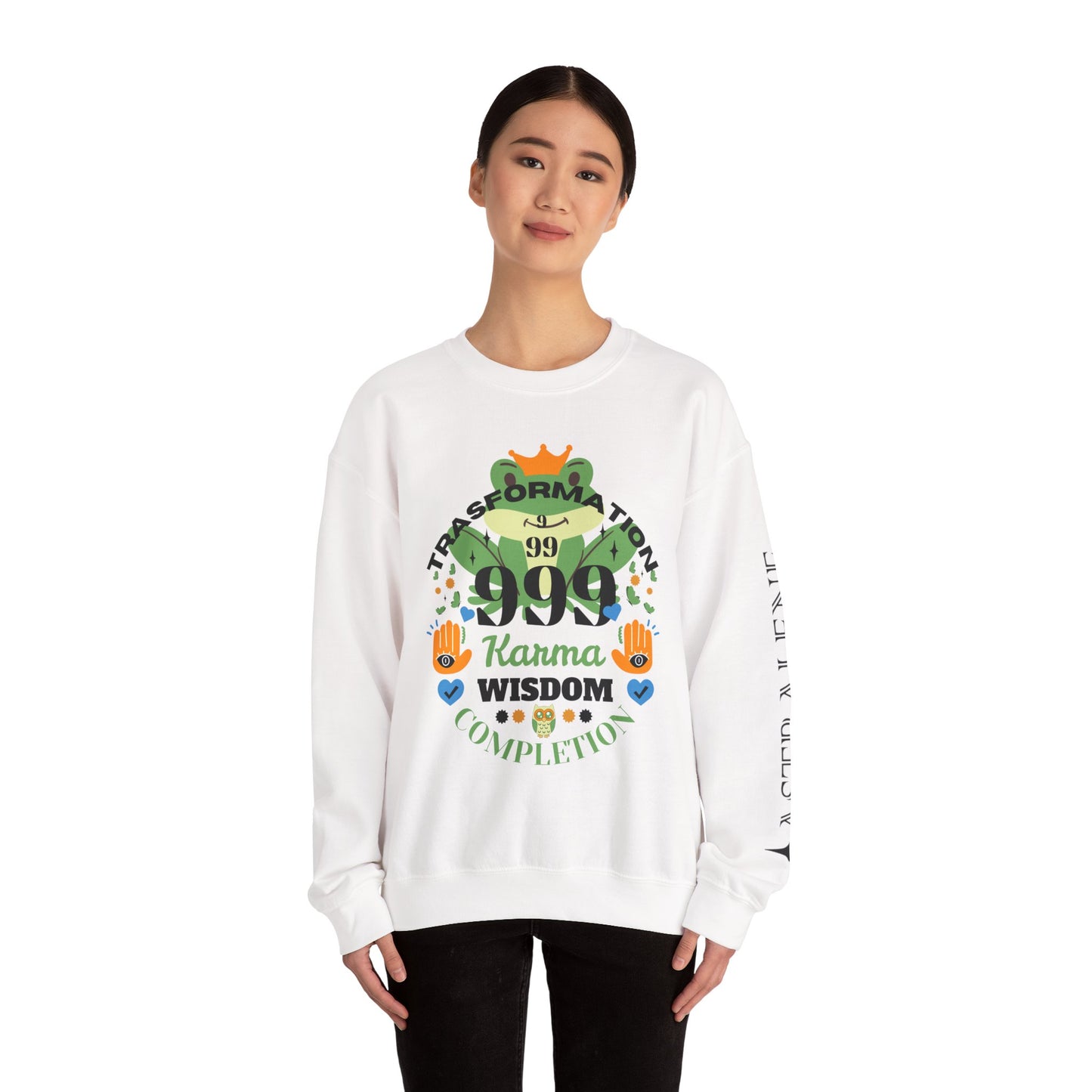 Angel Number 9 Unisex Heavy Blend Sweatshirt