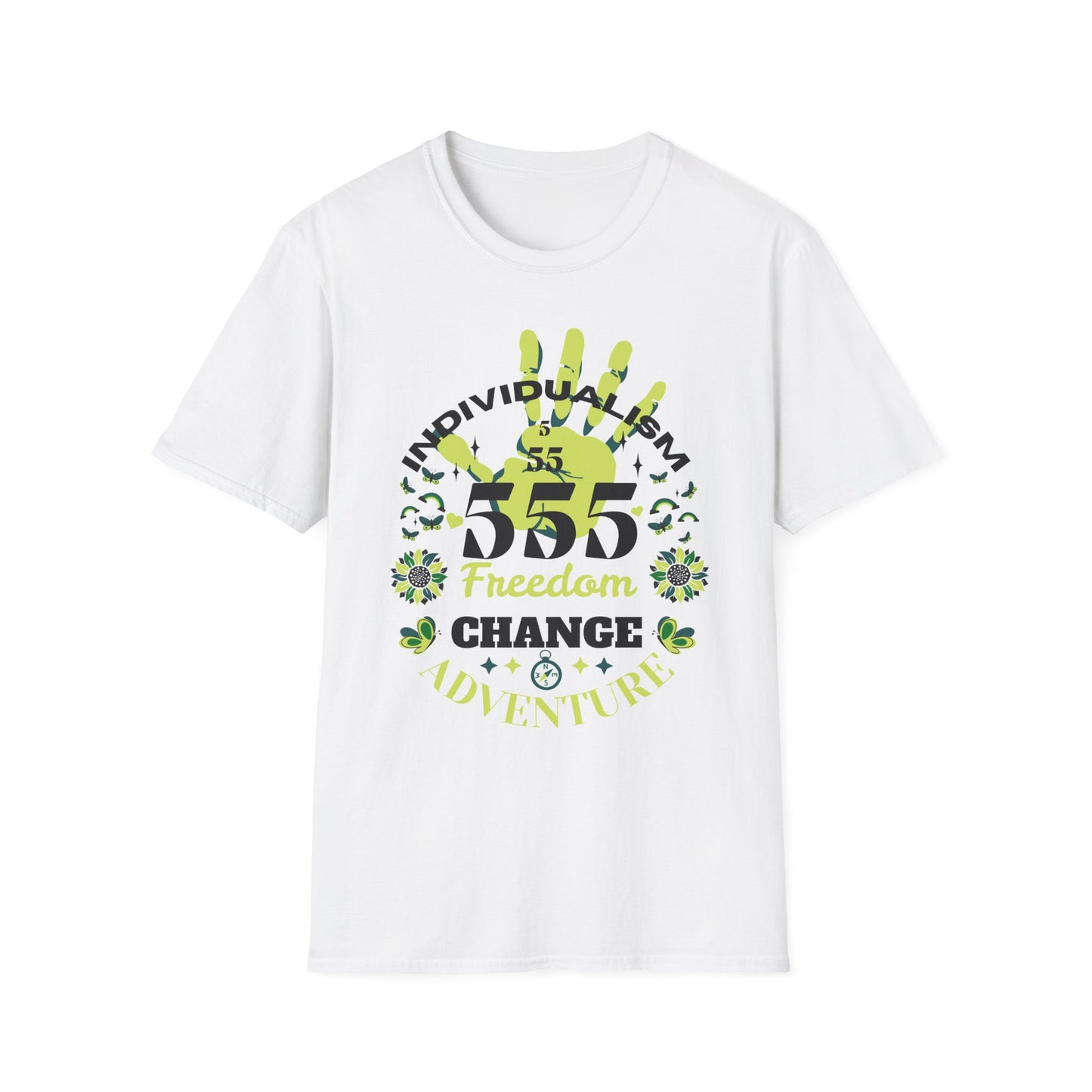 Angel Number 5 Unisex Softstyle T-Shirt