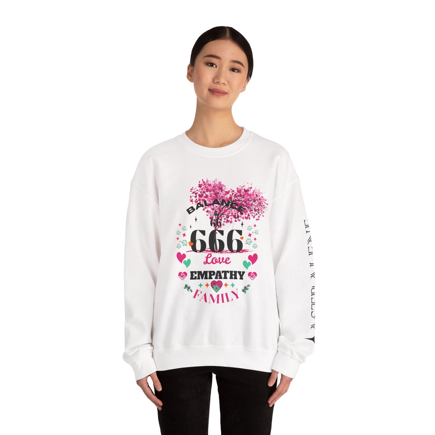 Angel Number 6 Unisex Heavy Blend Sweatshirt