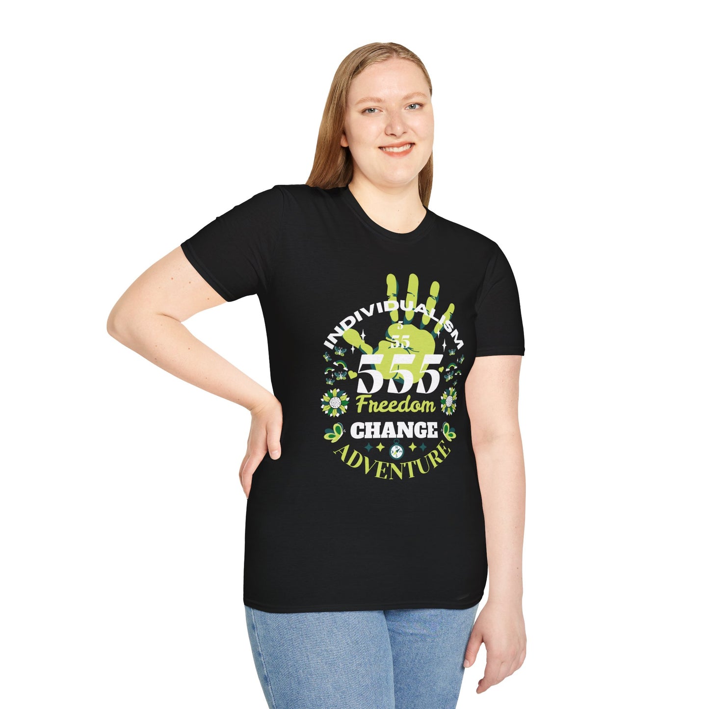 Angel Number 5 Unisex Softstyle T-Shirt