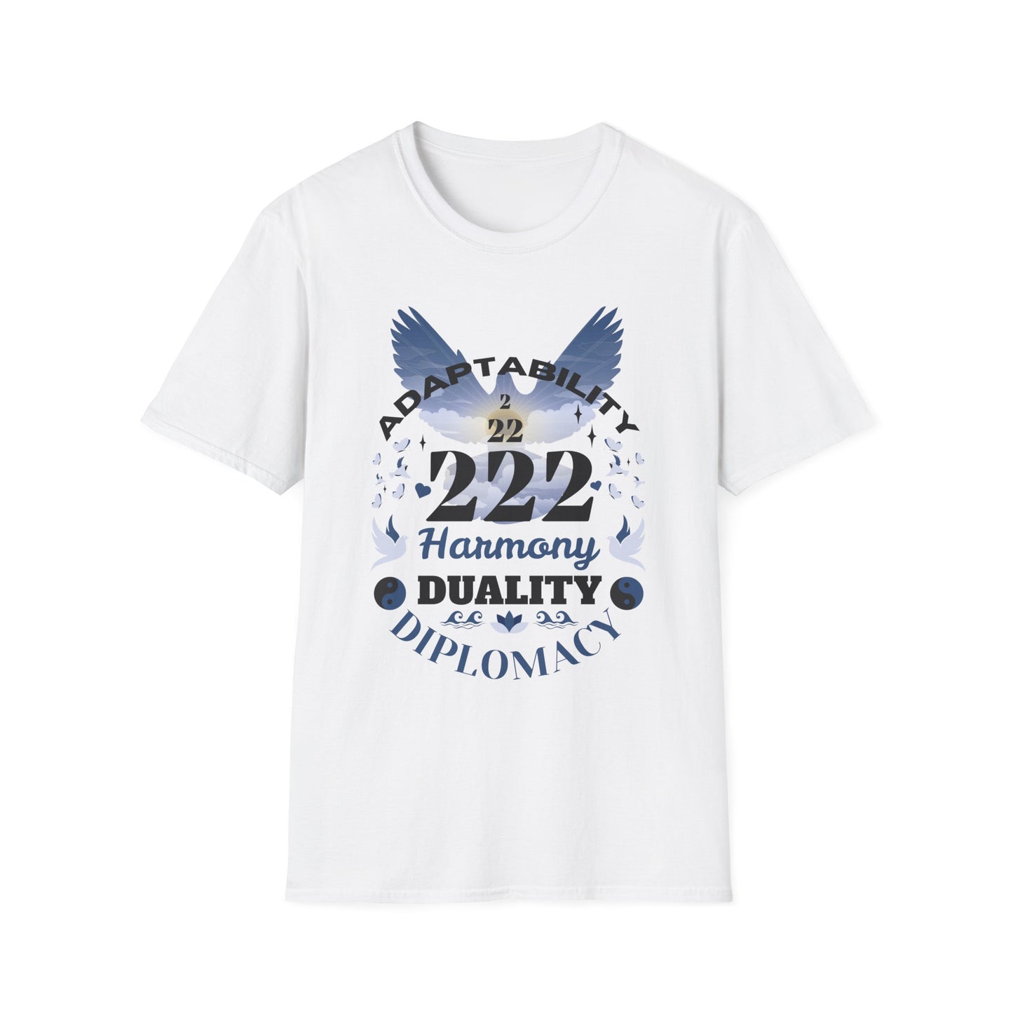 Angel Number 2 Unisex Softstyle T-Shirt