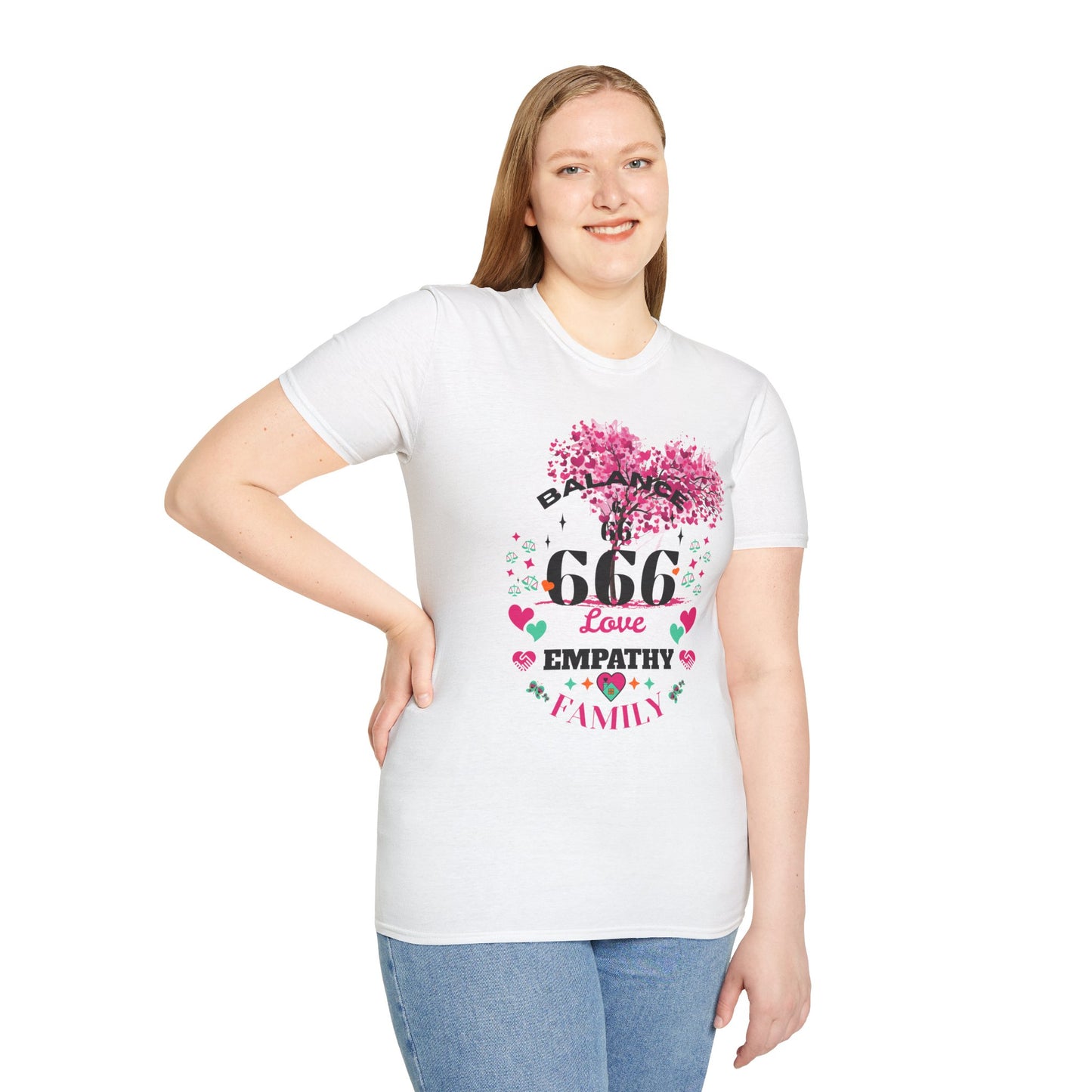 Angel Number 6 Unisex Softstyle T-Shirt