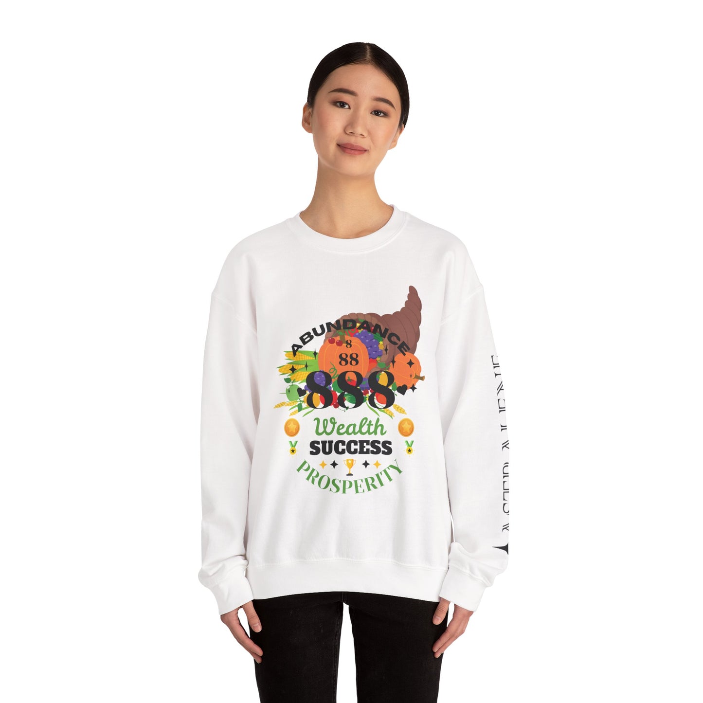 Angel Number 8 Unisex Heavy Blend Sweatshirt