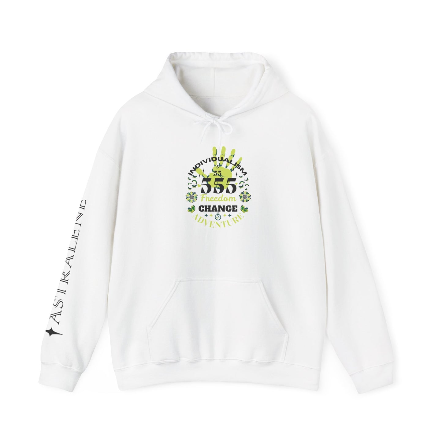 Angel Number 5 Unisex Heavy Blend Hoodie