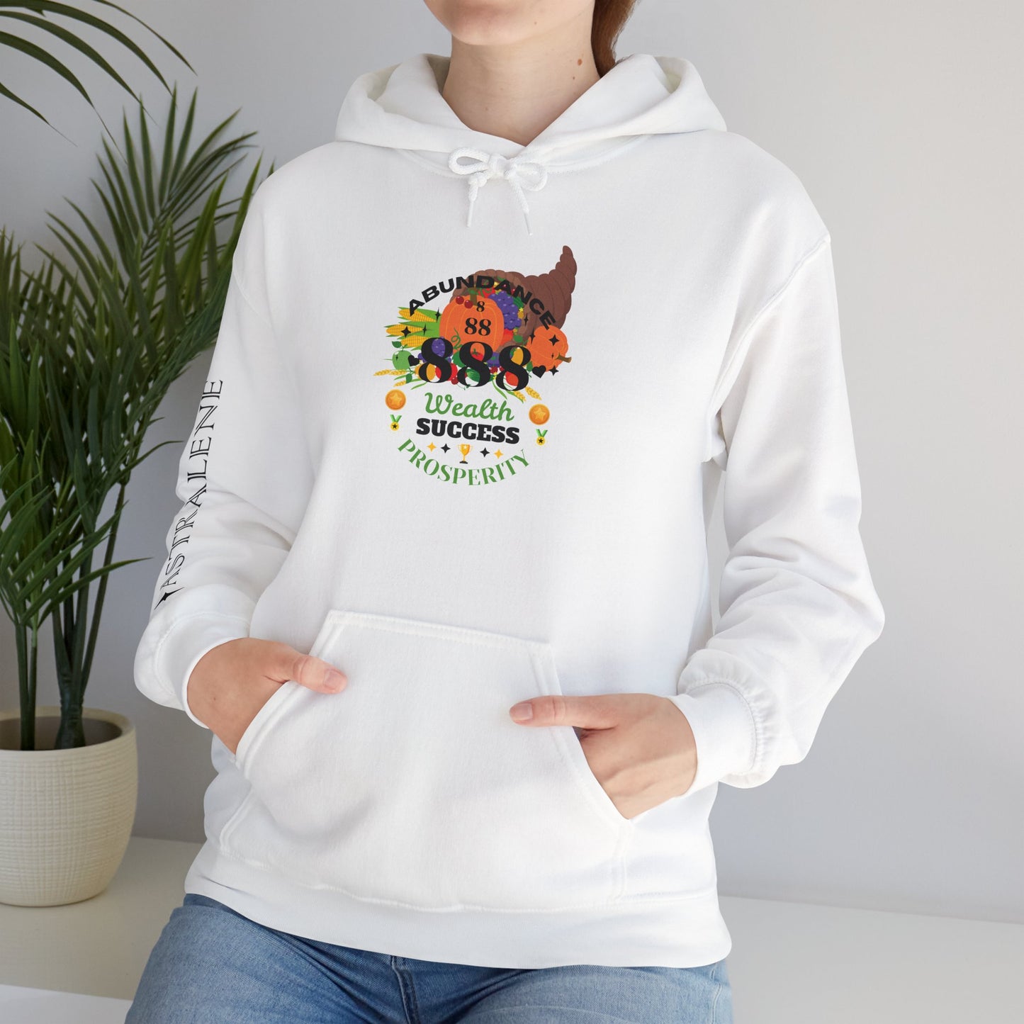 Angel Number 8 Unisex Heavy Blend Hoodie