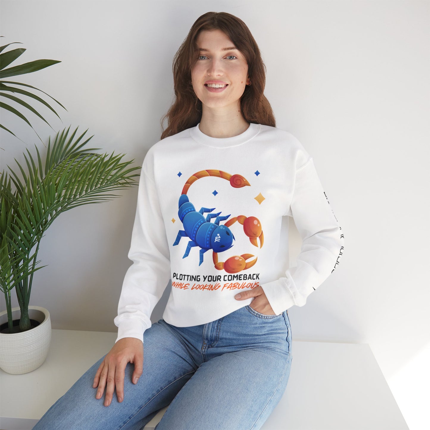 Scorpio Unisex Heavy Blend Sweatshirt
