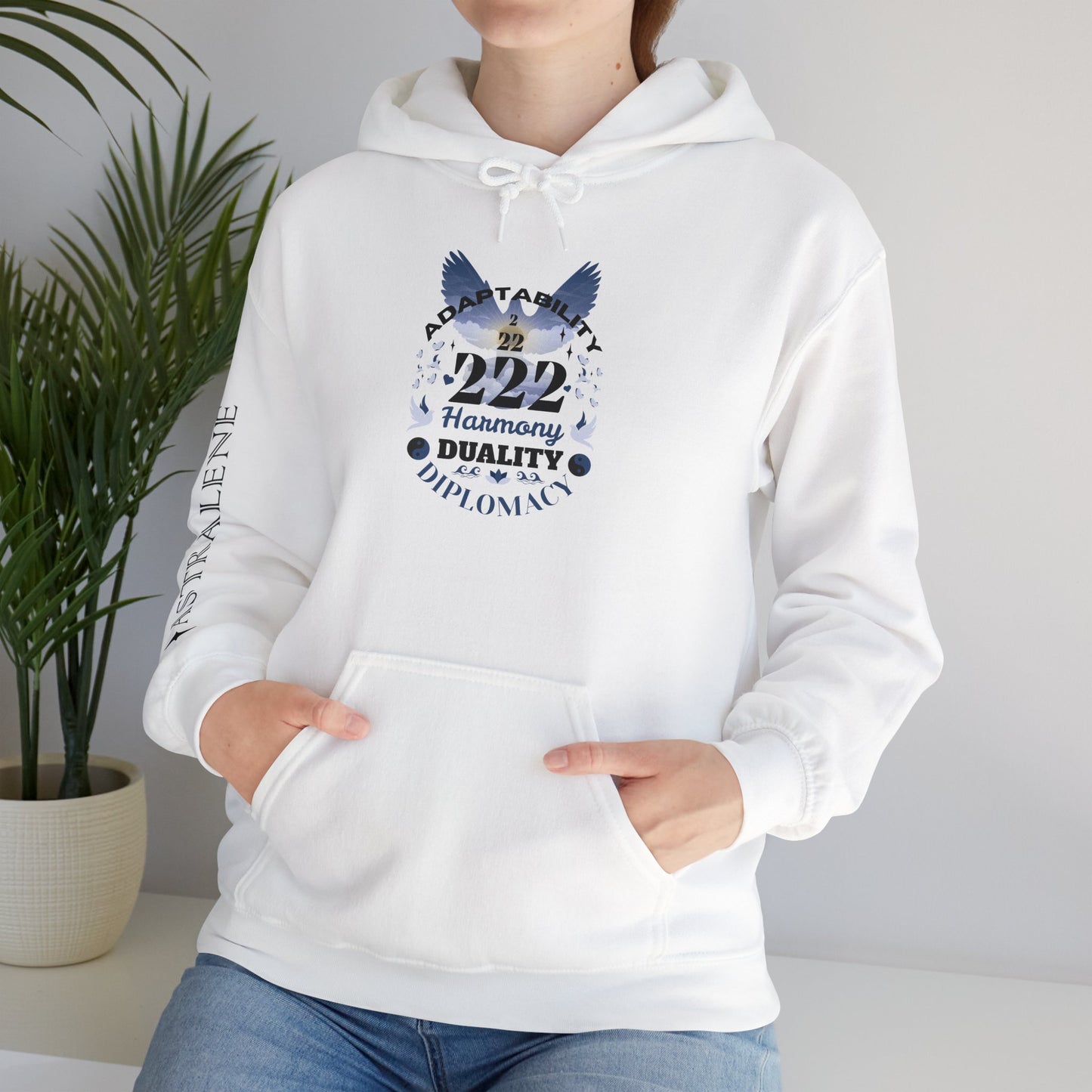 Angel Number 2 Unisex Heavy Blend Hoodie
