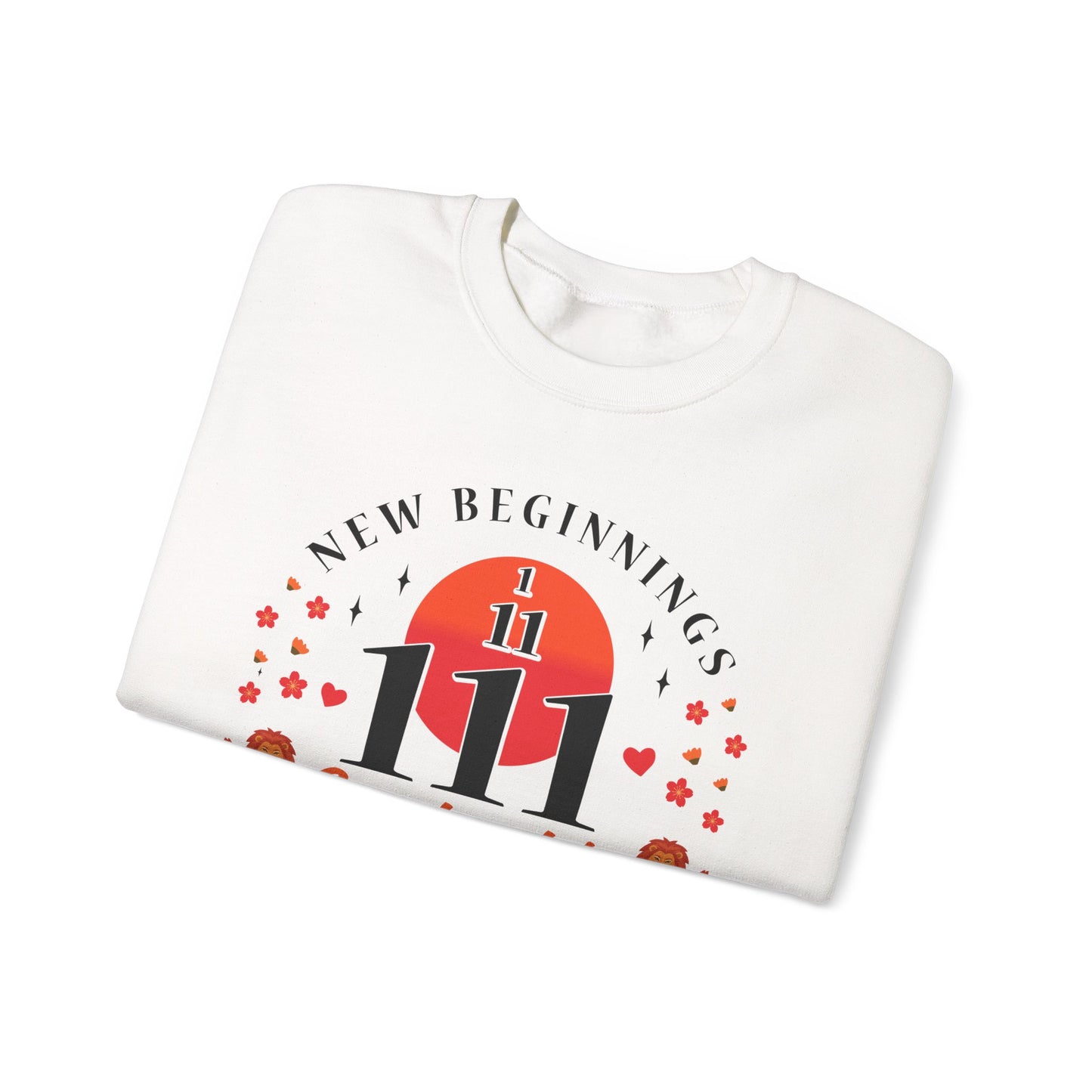 Angel Number 1 Unisex Heavy Blend Sweatshirt