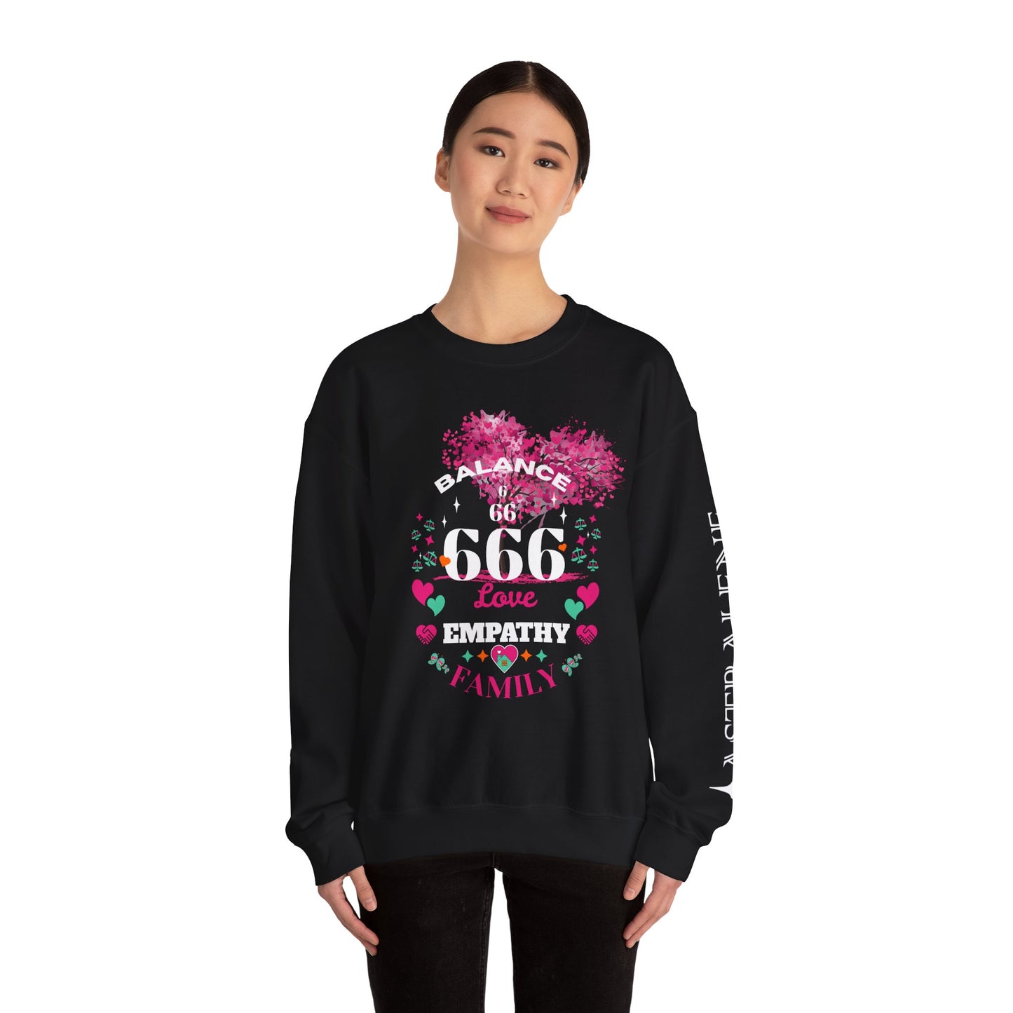 Angel Number 6 Unisex Heavy Blend Sweatshirt