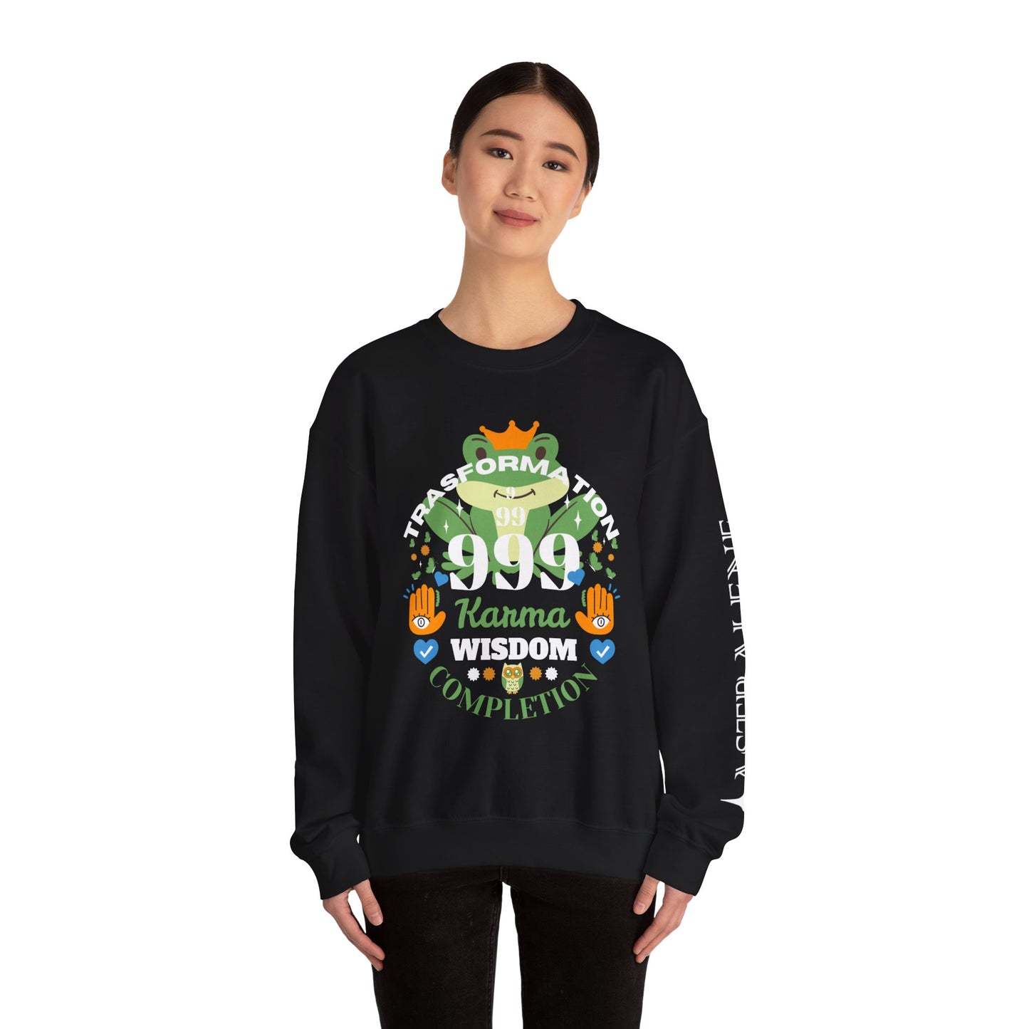 Angel Number 9 Unisex Heavy Blend Sweatshirt