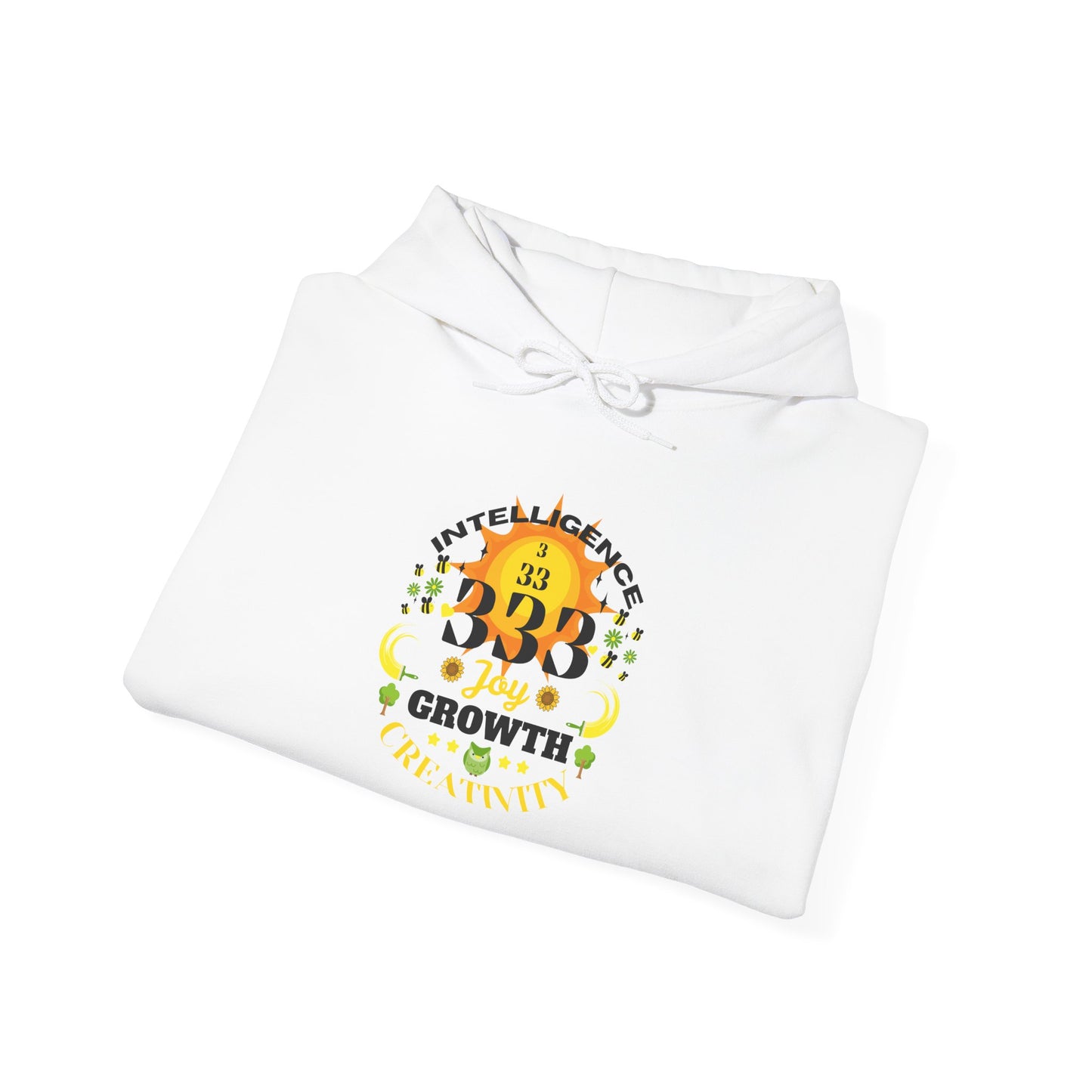 Angel Number 3 Unisex Heavy Blend Hoodie