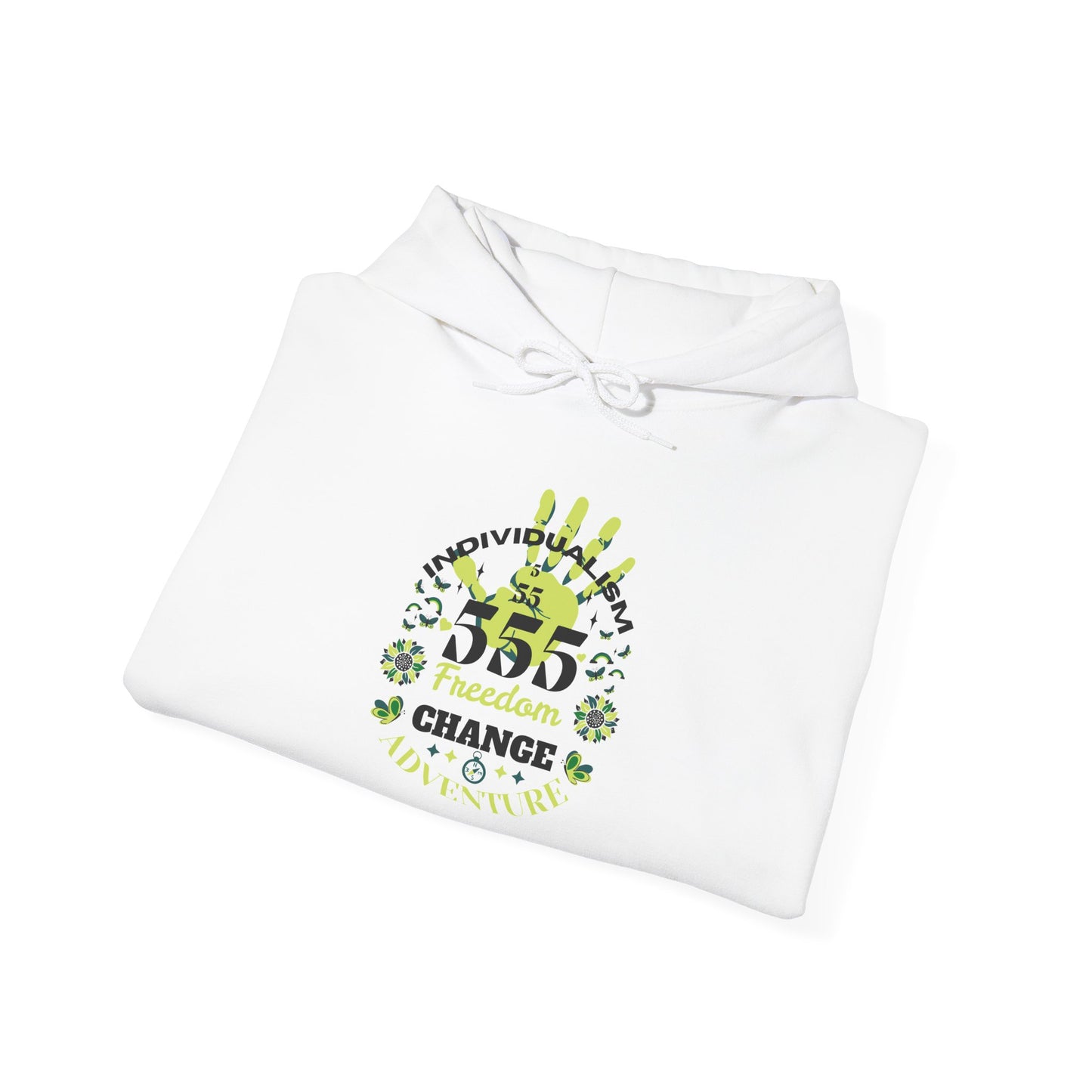 Angel Number 5 Unisex Heavy Blend Hoodie