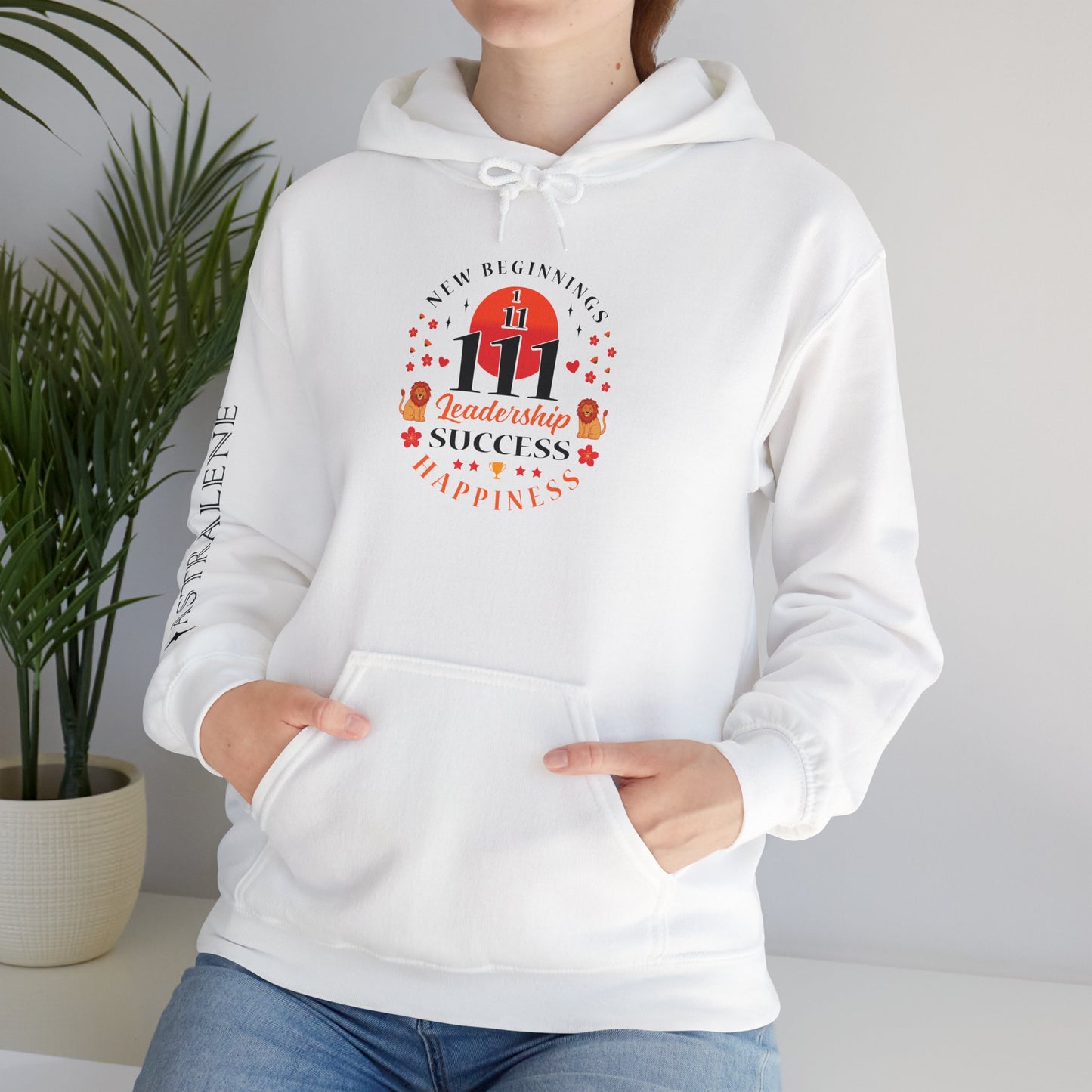 Angel Number 1 Unisex Heavy Blend Hoodie