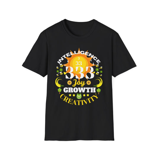 Angel Number 3 Unisex Softstyle T-Shirt