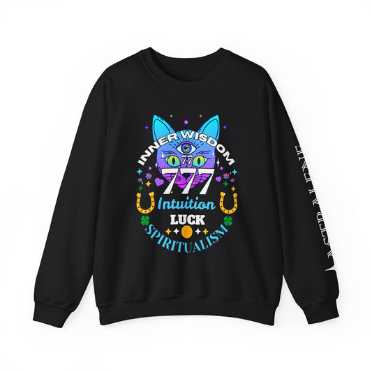 Angel Number 7 Unisex Heavy Blend Sweatshirt