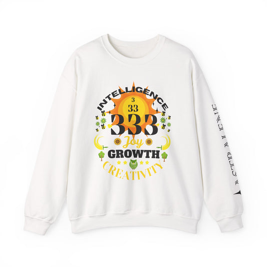 Angel Number 3 Unisex Heavy Blend Sweatshirt