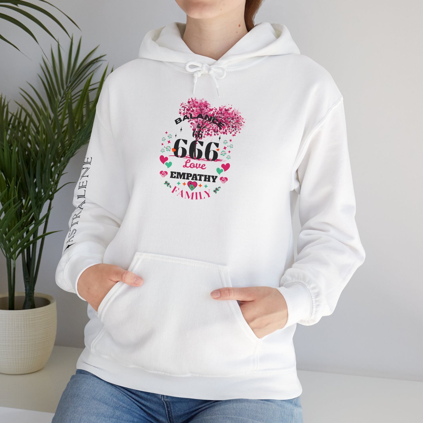 Angel Number 6 Unisex Heavy Blend Hoodie