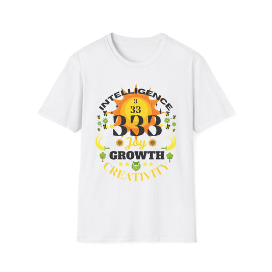 Angel Number 3 Unisex Softstyle T-Shirt