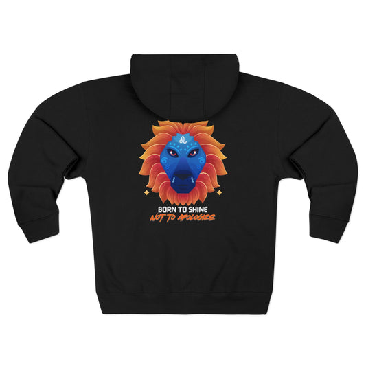 Leo Unisex Zip Hoodie