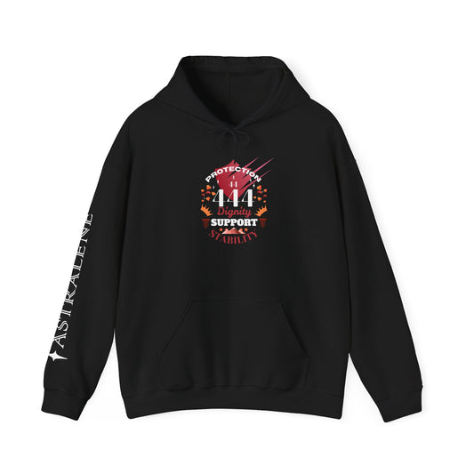 Angel Number 4 Unisex Heavy Blend Hoodie