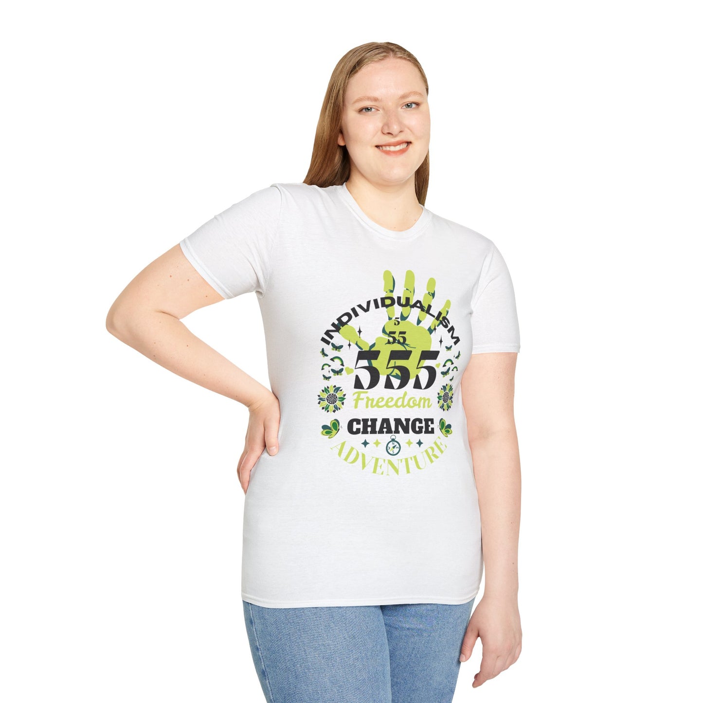 Angel Number 5 Unisex Softstyle T-Shirt