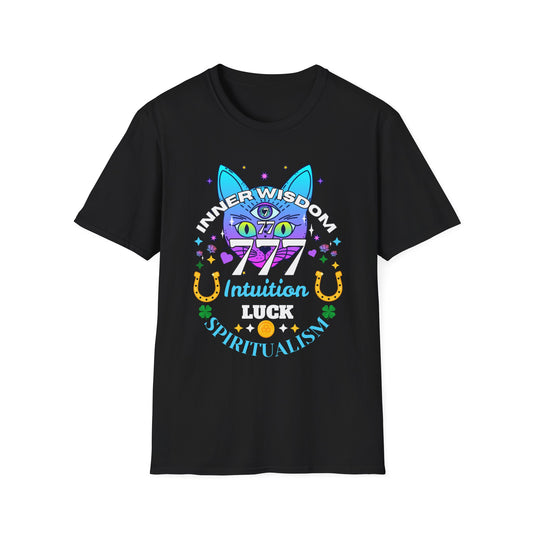 Angel Number 7 Unisex Softstyle T-Shirt