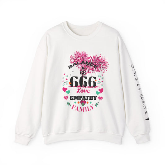 Angel Number 6 Unisex Heavy Blend Sweatshirt