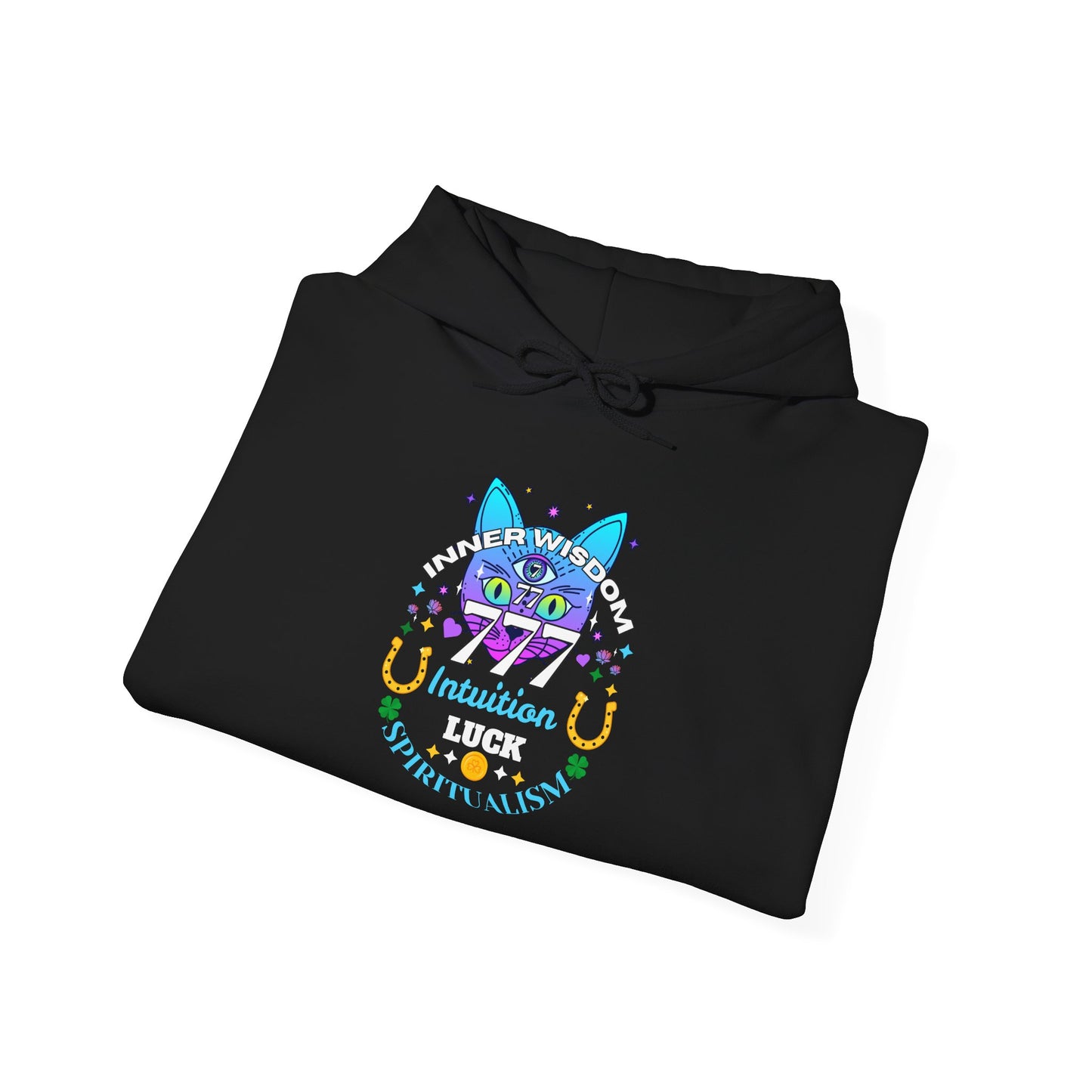 Angel Number 7 Unisex Heavy Blend Hoodie