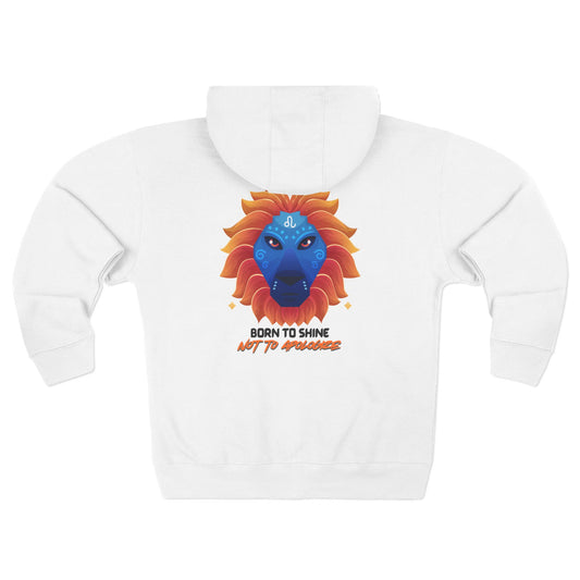 Leo Unisex Zip Hoodie