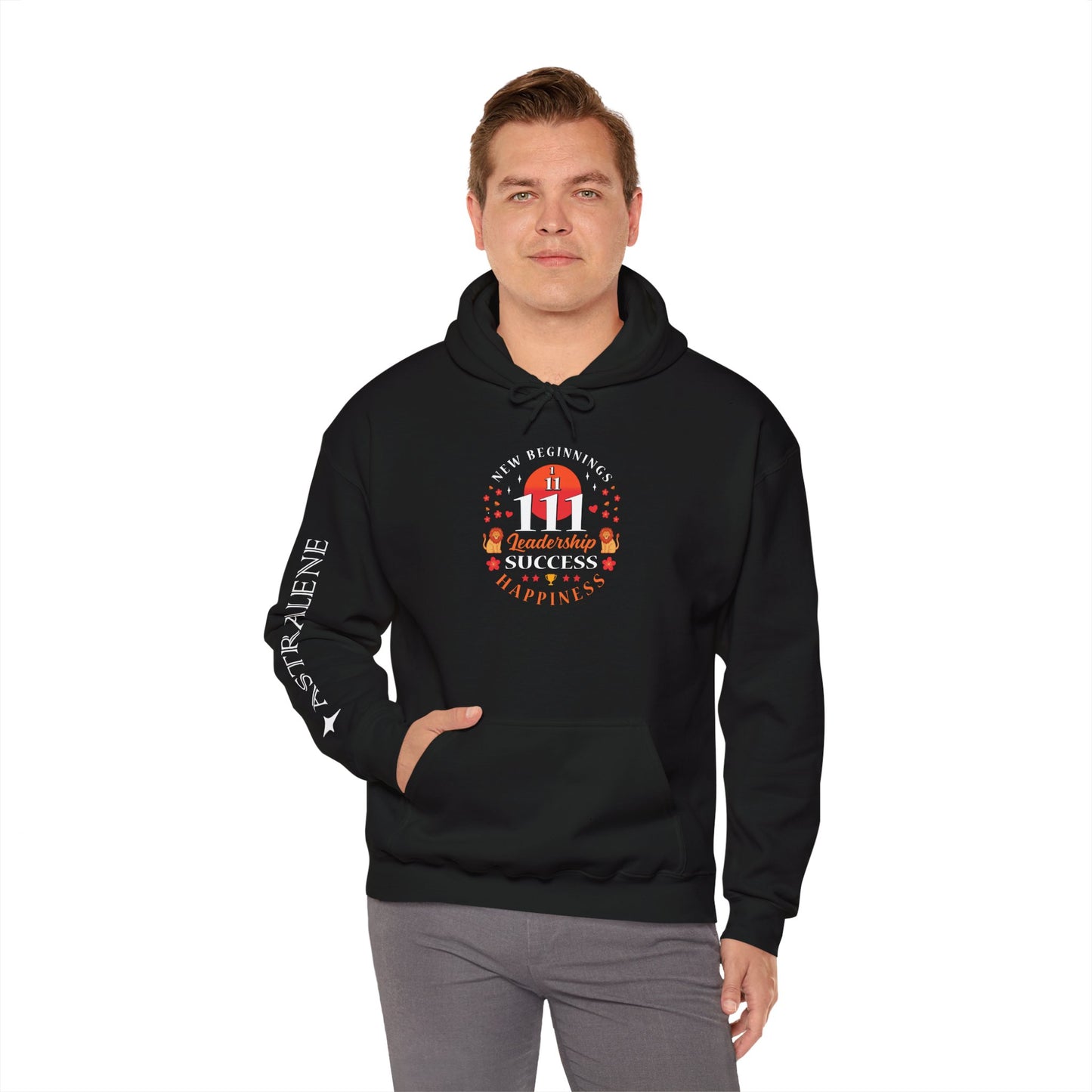 Angel Number 1 Unisex Heavy Blend Hoodie