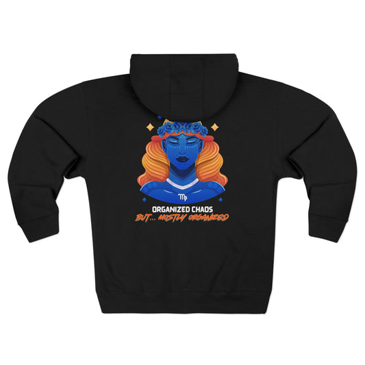 Virgo Unisex Zip Hoodie