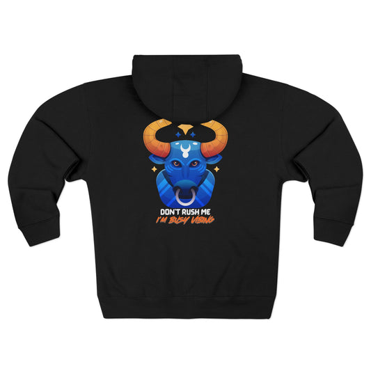 Taurus Unisex Zip Hoodie