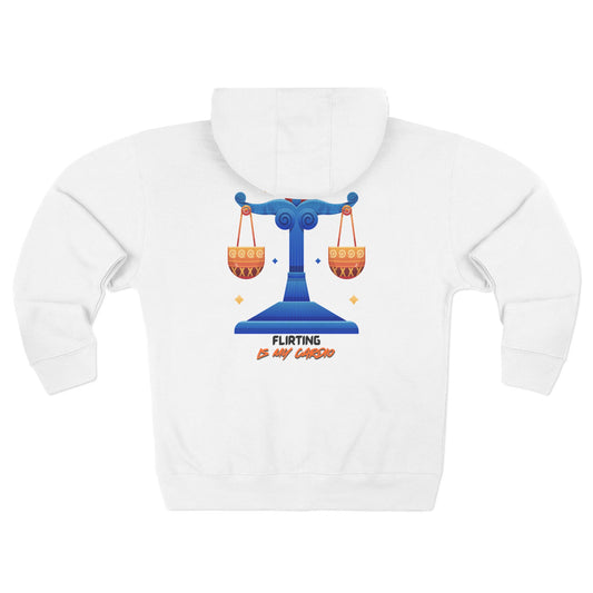Libra Unisex Zip Hoodie