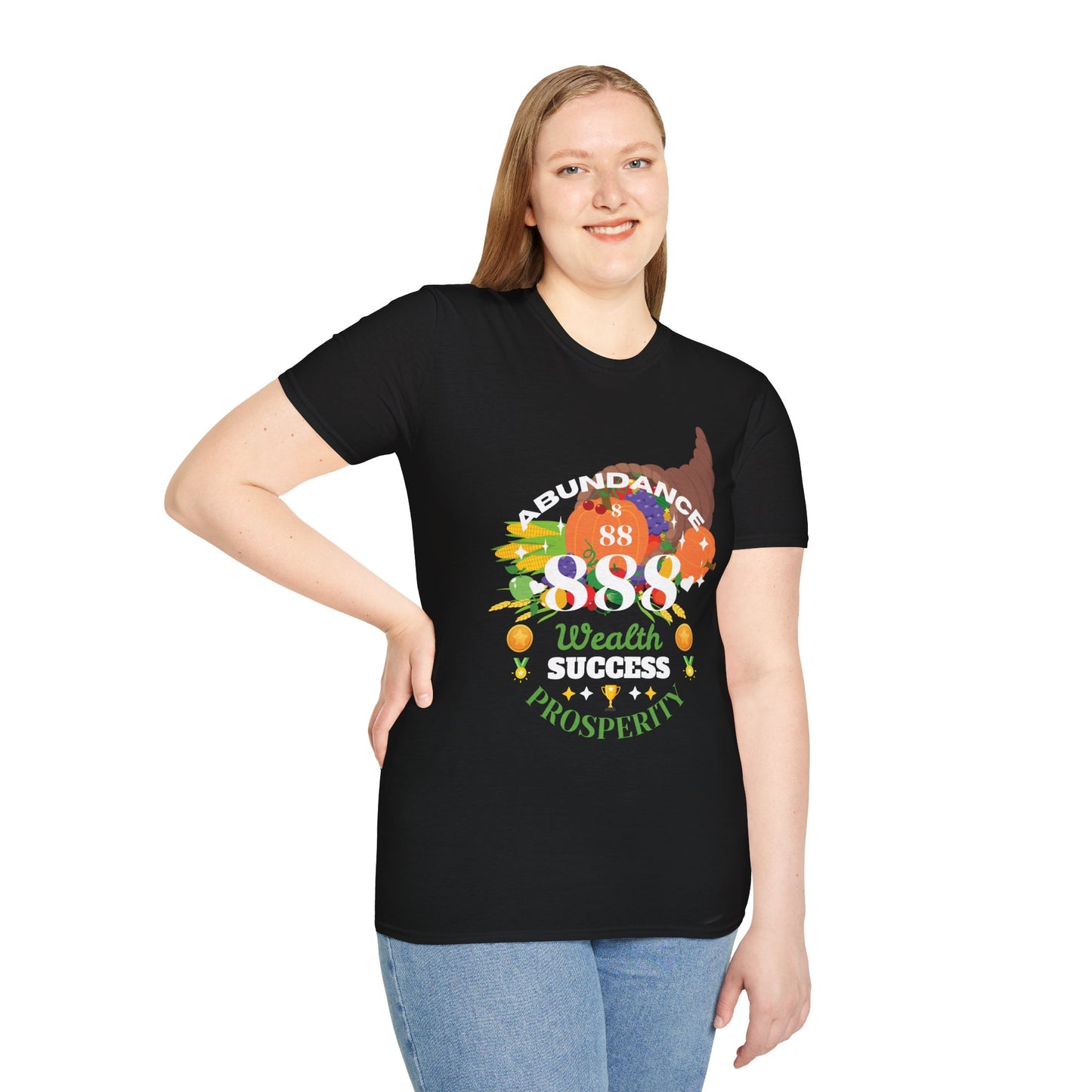 Angel Number 8 Unisex Softstyle T-Shirt