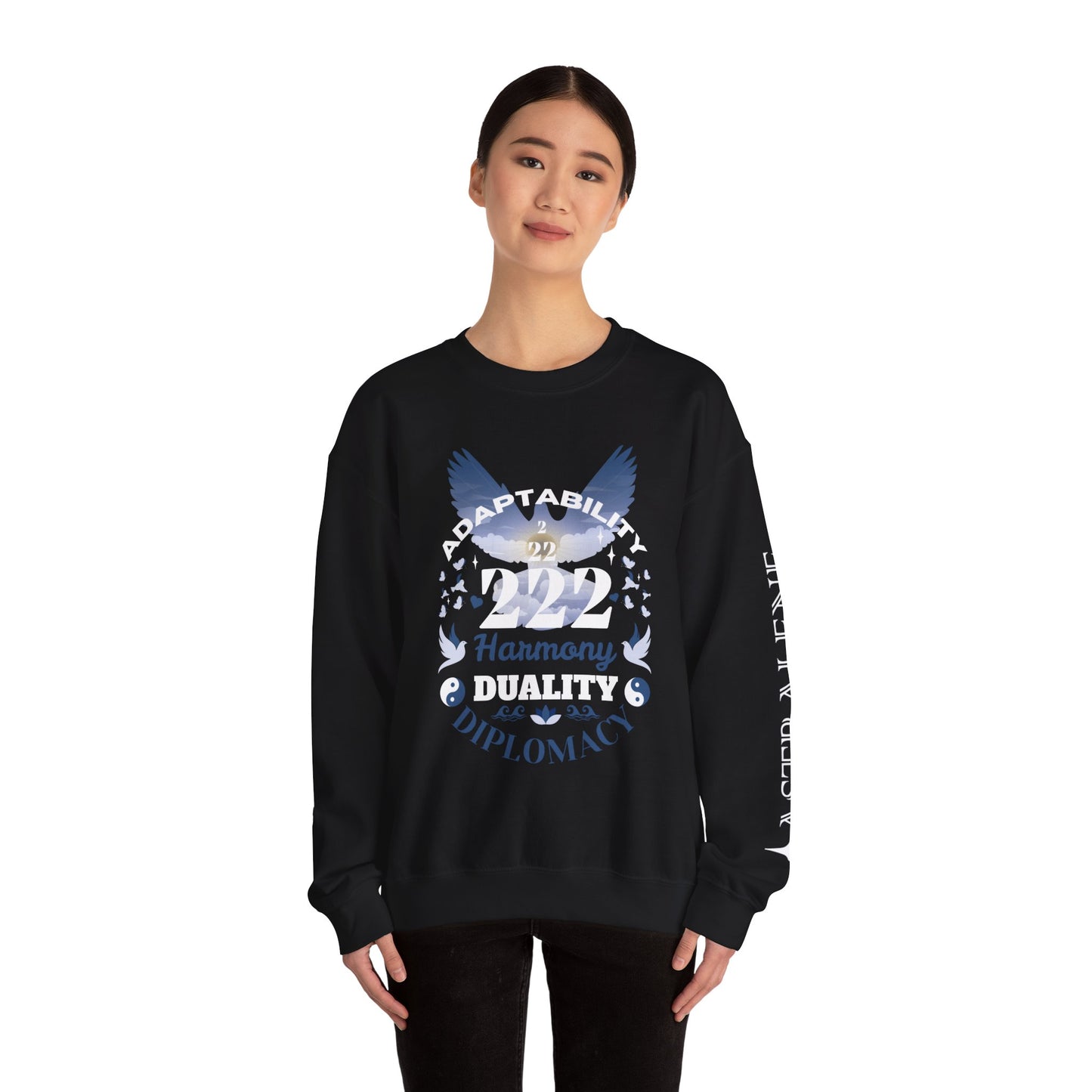 Angel Number 2 Unisex Heavy Blend Sweatshirt