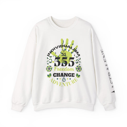 Angel Number 5 Unisex Heavy Blend Sweatshirt